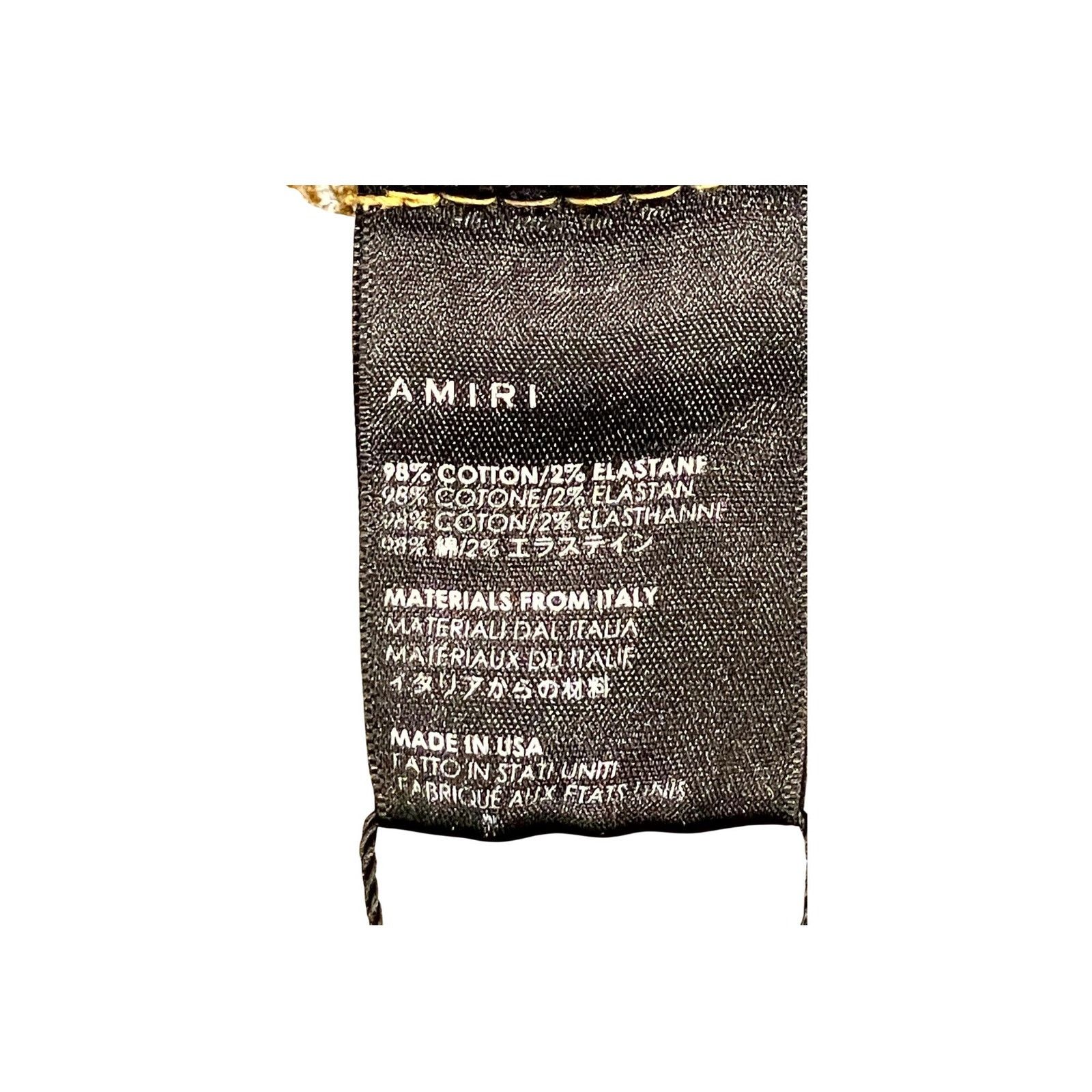 Amiri Amiri "Tiger" Light Wash Jeans Size US 30 / EU 46 - 5 Thumbnail