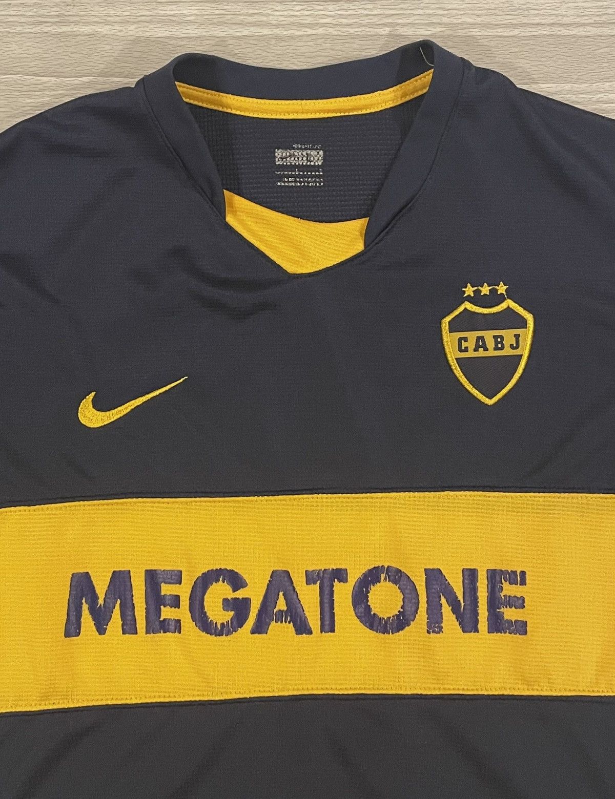 Nike Nike 2007/08 Boca Juniors Soccer Jersey Men’s Size Large Size US L / EU 52-54 / 3 - 3 Thumbnail