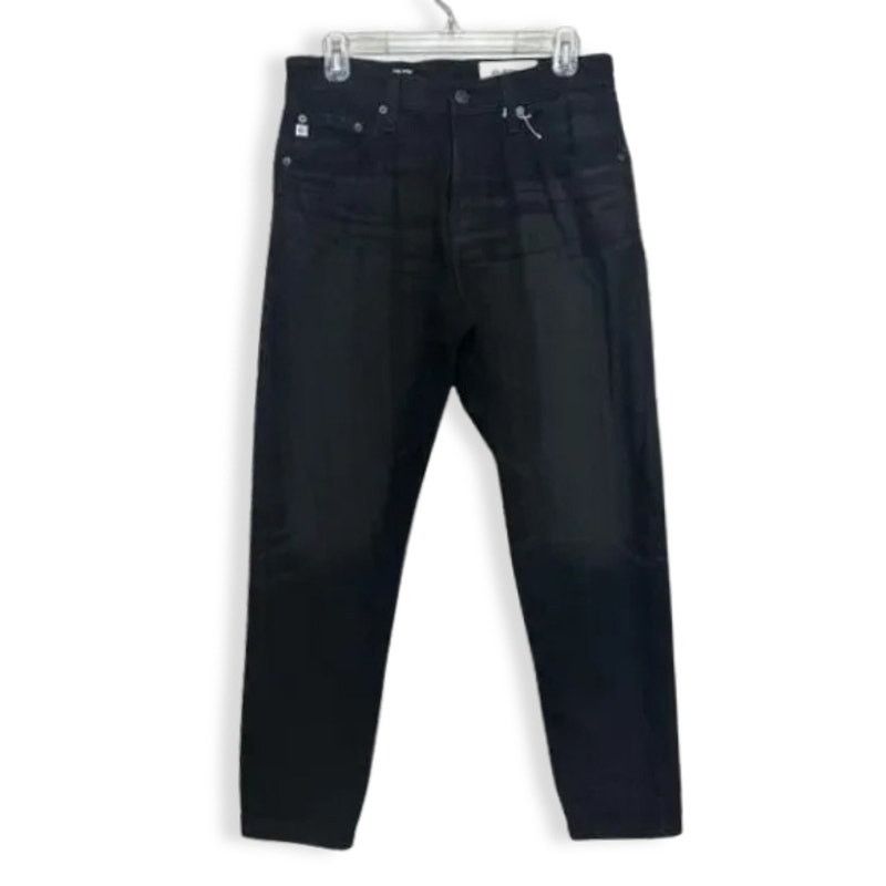 AG Jeans AG Adriano Goldschmied Tapered Jeans Relaxed Fit Black 30 Size 30" / US 8 / IT 44 - 1 Thumbnail