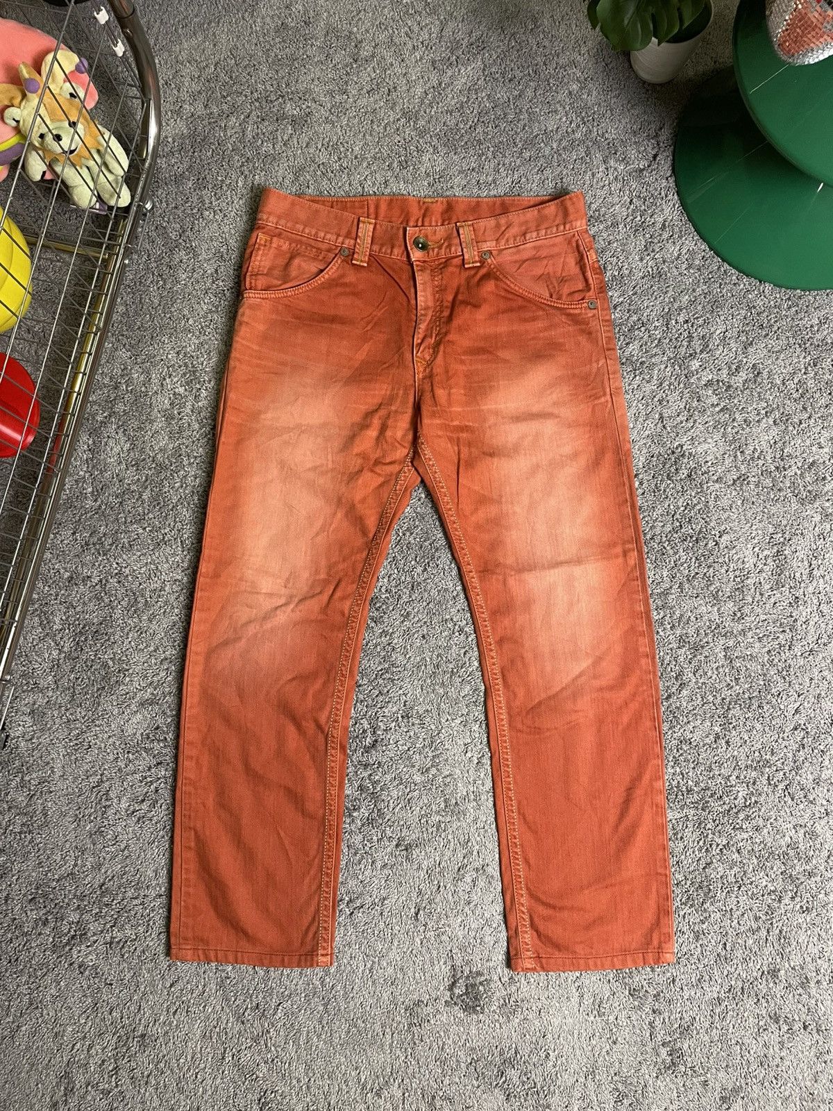 Edwin Rare Orange Edwin Exclusive Vintage Pant Size US 35 - 2 Thumbnail
