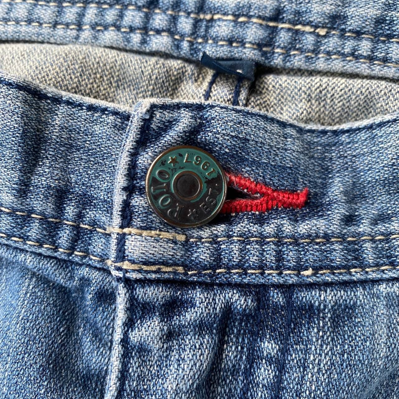 Polo Ralph Lauren × RRL Ralph Lauren VINTAGE POLO RALPH LAUREN DOUBLE KNEE CARPENTER DISTRESSED Size US 28 / EU 44 - 12 Thumbnail