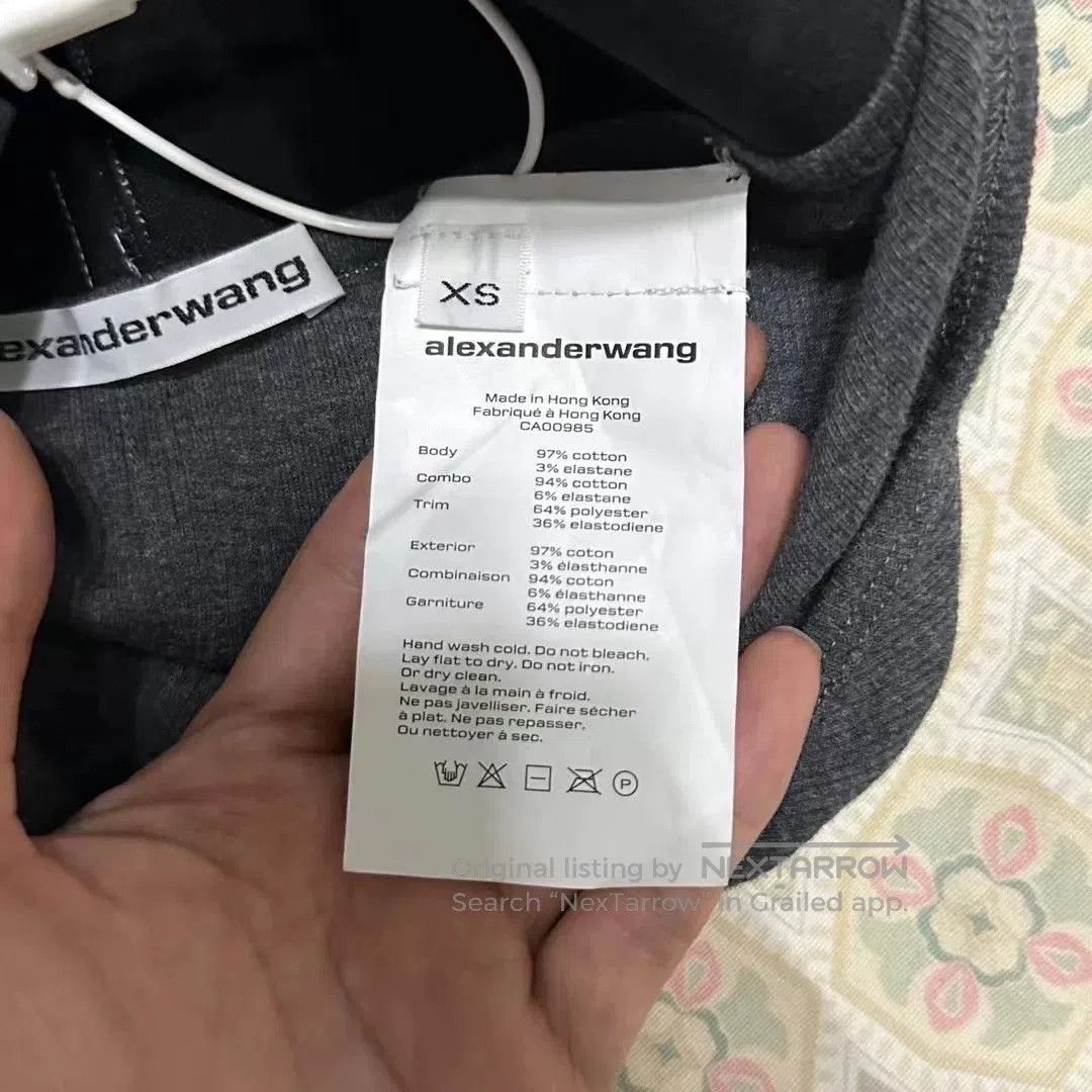 Alexander Wang Alexander Wang Letter Shorts. Size US 26 / EU 42 - 2 Thumbnail
