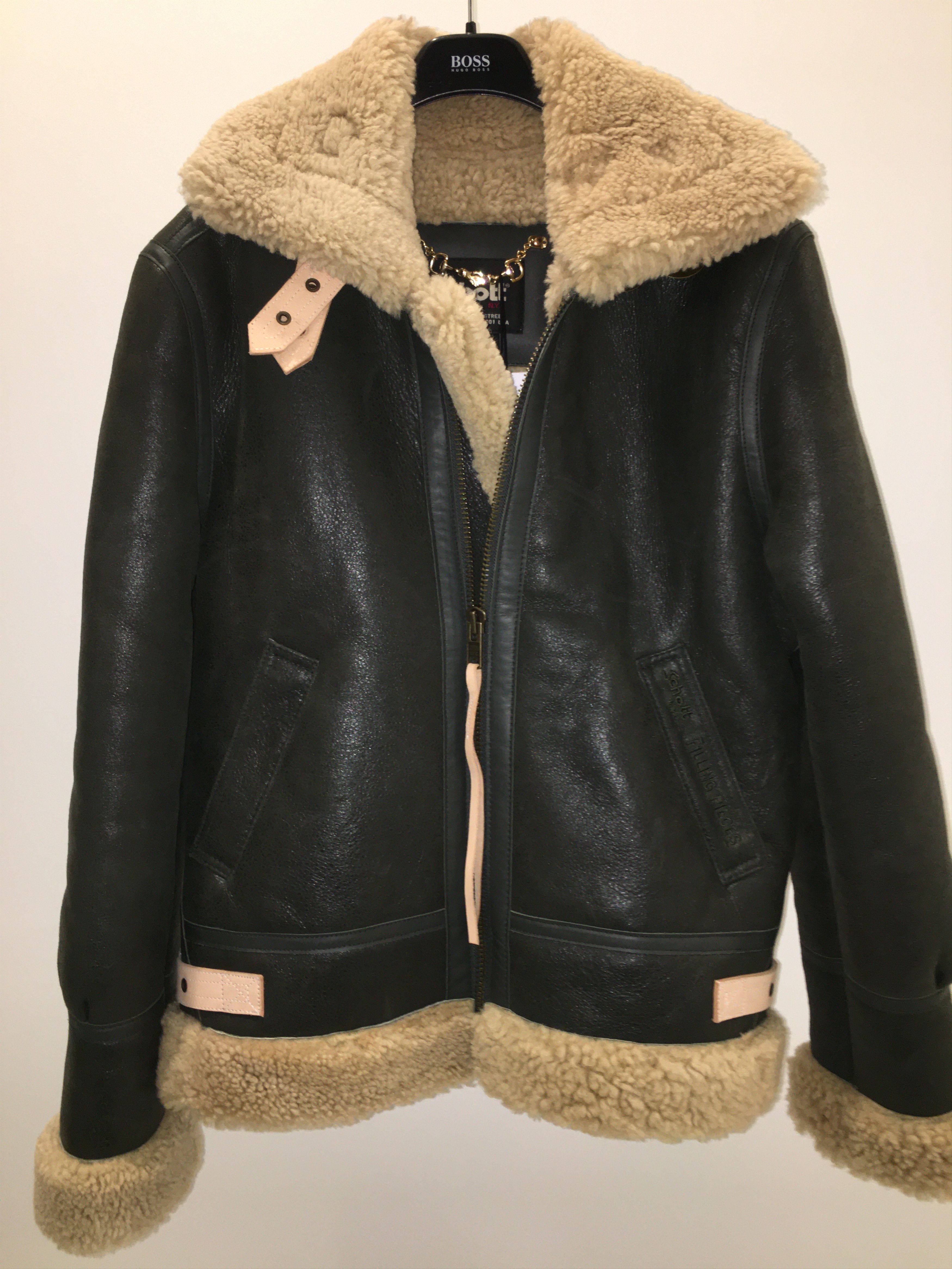 Filling Pieces × Schott Schott for Filling Pieces Studio Shearling Jacket Size US M / EU 48-50 / 2 - 12 Thumbnail