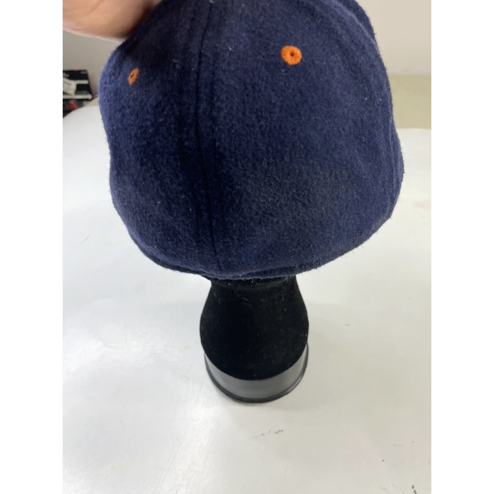 Ebbets Field Flannels VINTAGE Ebbets Field Flannels San Francisco Seals Wool Flannel Baseball Cap Hat Sz 7 3/8 Blue Men Mens Size 7 3/8 Cap Size ONE SIZE - 5 Thumbnail