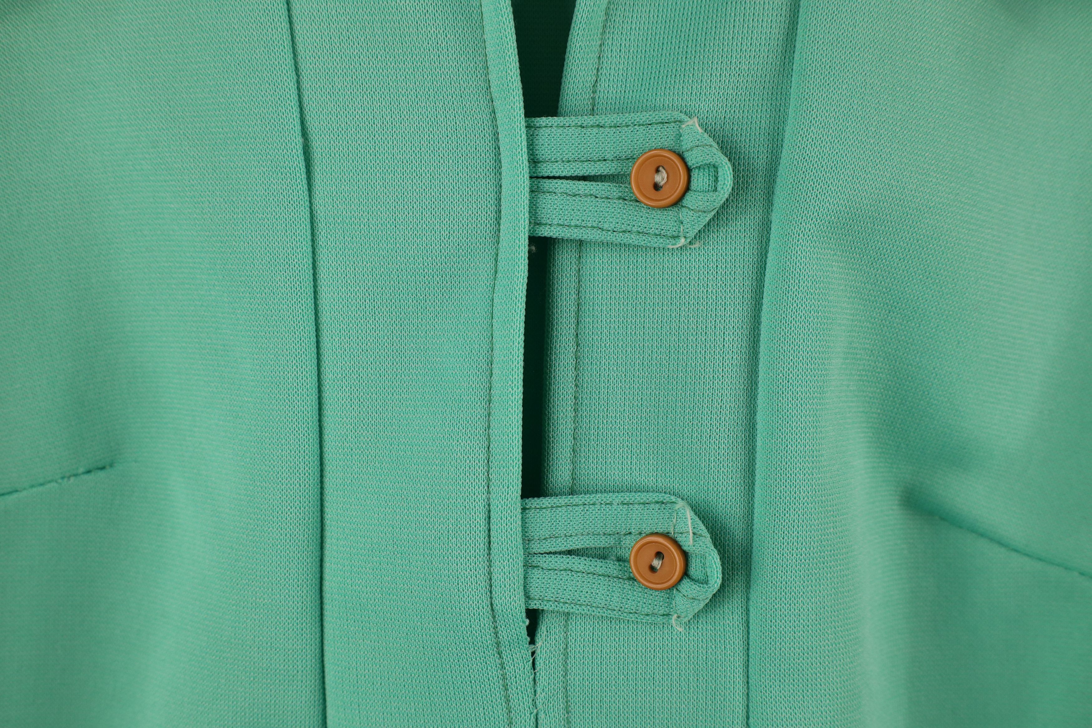 Vintage Vintage 70s Streetwear Knit Collared Long Sleeve Polo USA Size XXL / US 16-18 / IT 52-54 - 4 Thumbnail