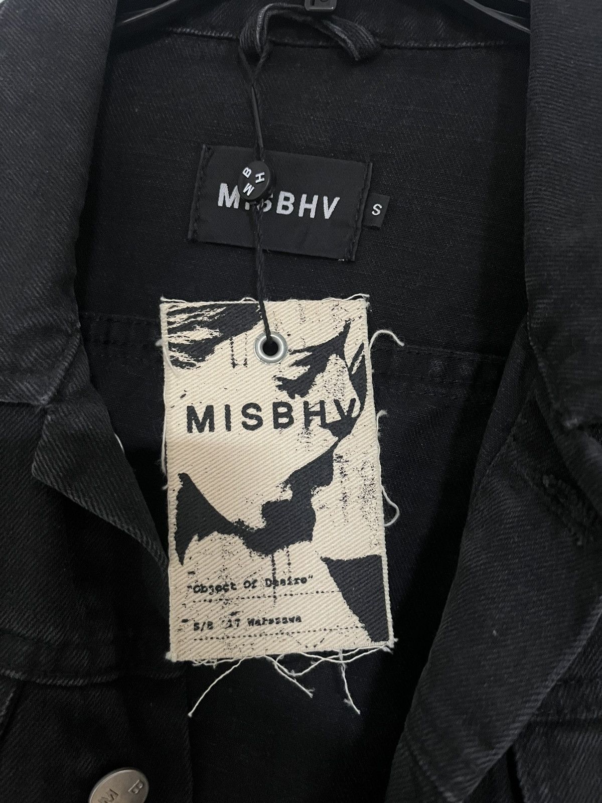 Misbhv Warszawa 1980 Denim Jacket Size US S / EU 44-46 / 1 - 3 Thumbnail