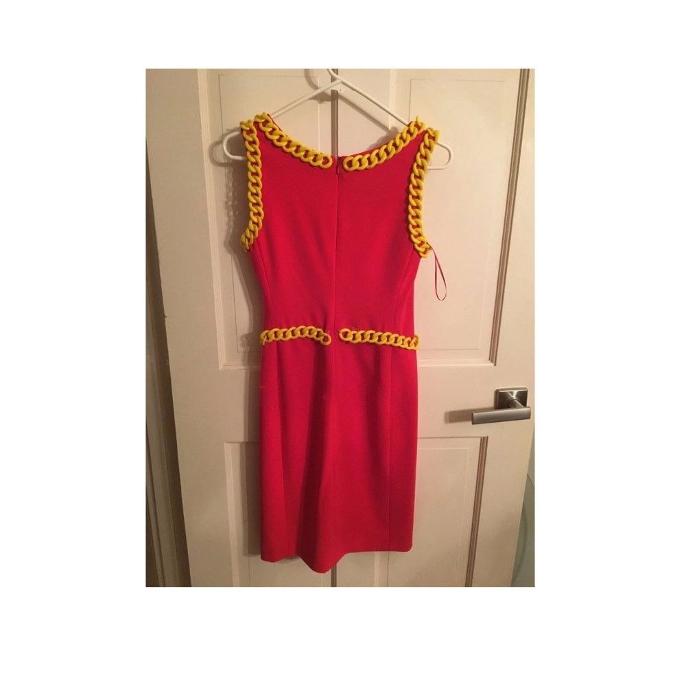 Moschino AW14 Moschino Couture Jeremy Scott McDonalds Belted Dress Size XS / US 0-2 / IT 36-38 - 8 Thumbnail