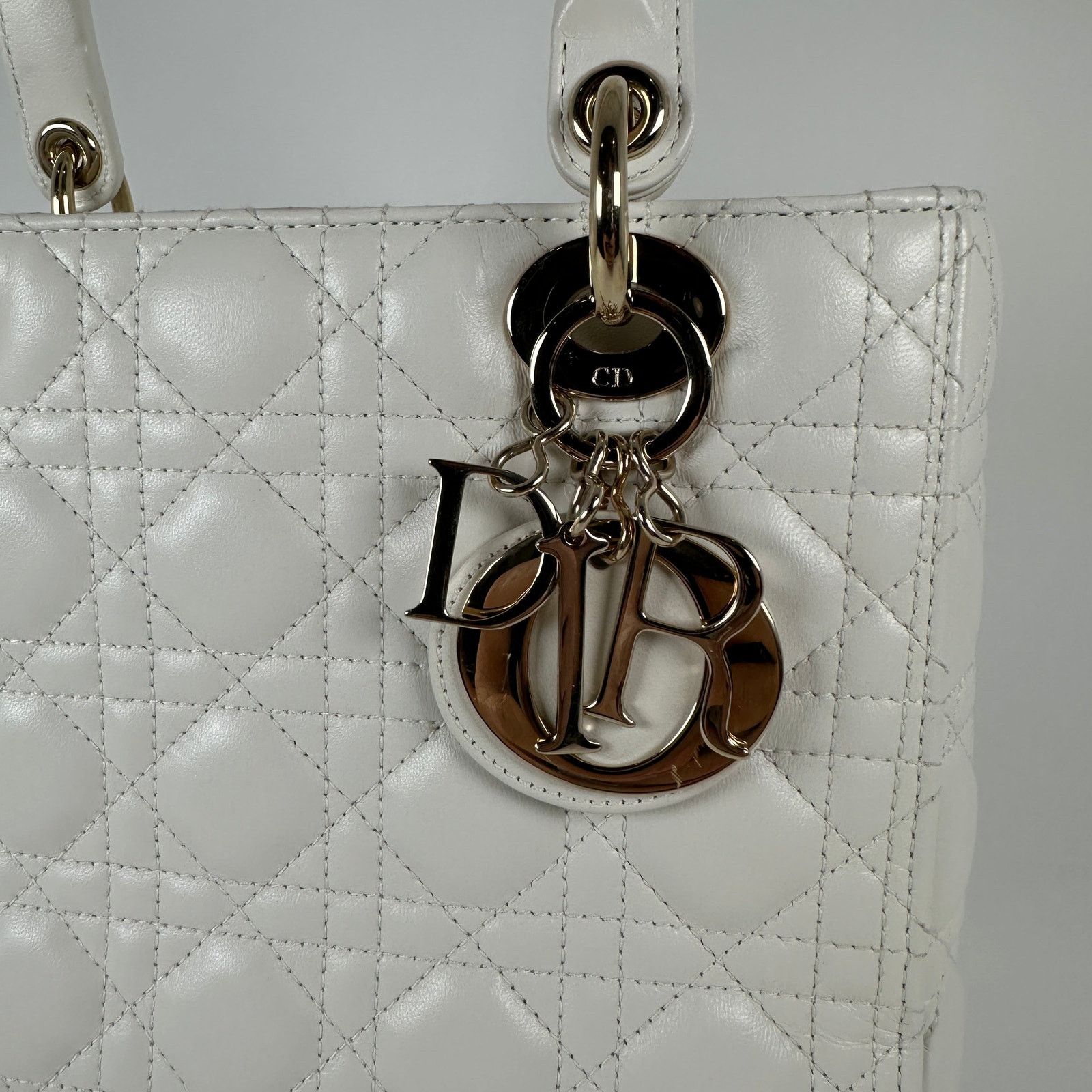 Dior Dior Medium Cannage Lady Dior Bag Size ONE SIZE - 2 Thumbnail