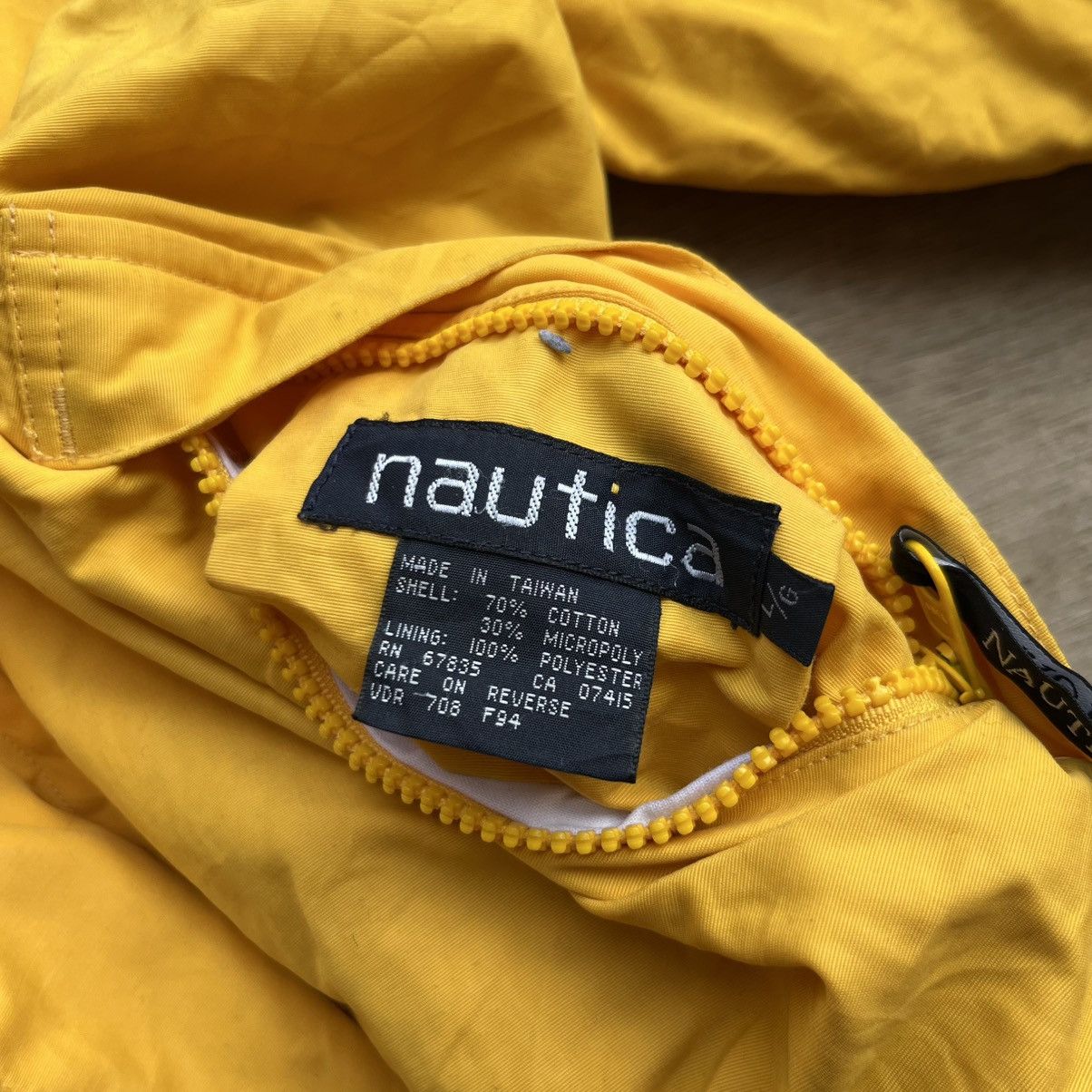 Polo Ralph Lauren × Tommy Hilfiger × Vintage NAUTICA SAILING & WOOL REVERSIBLE JACKET Size US L / EU 52-54 / 3 - 4 Thumbnail