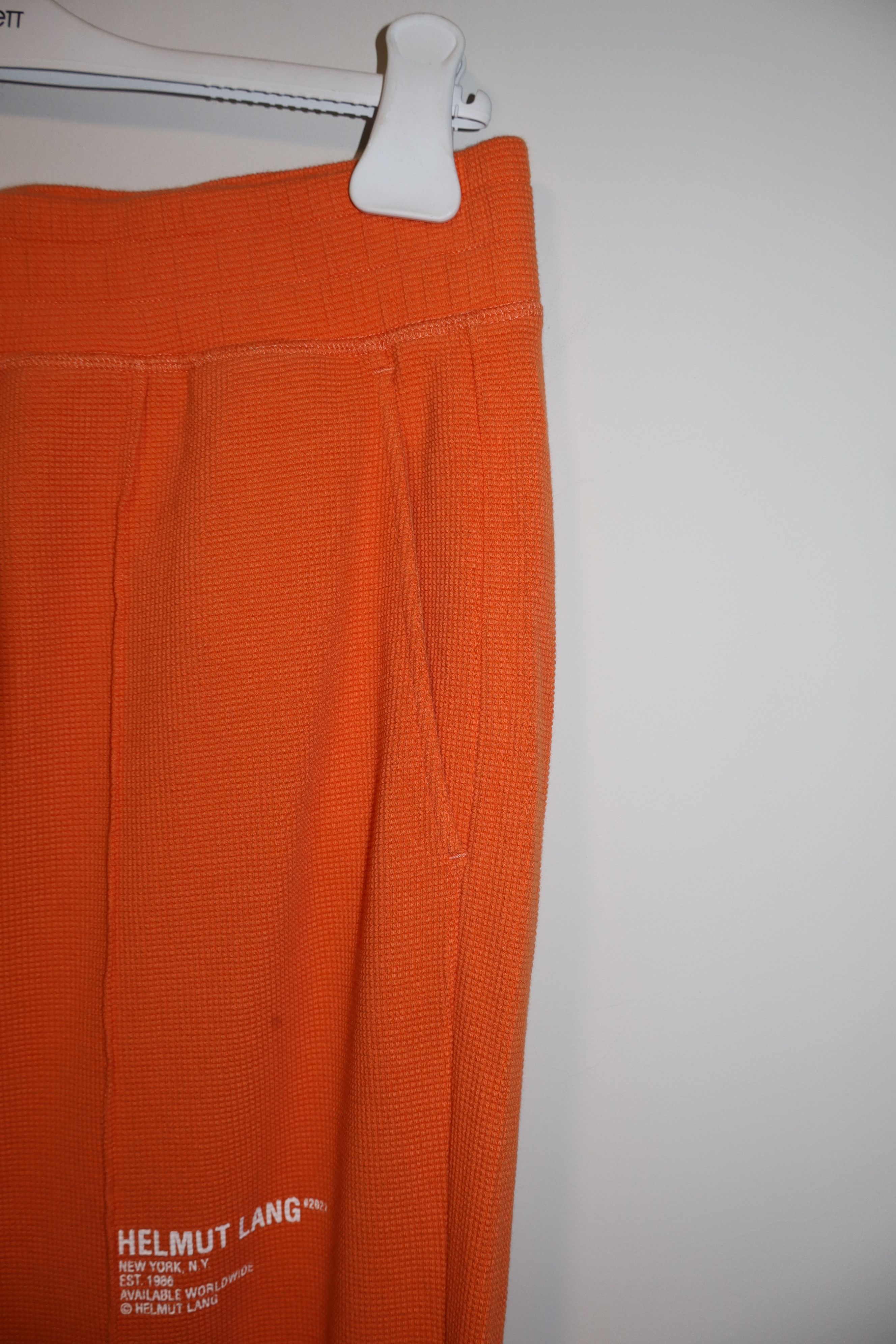 Helmut Lang Waffle effect sweatpants Size US 32 / EU 48 - 3 Thumbnail