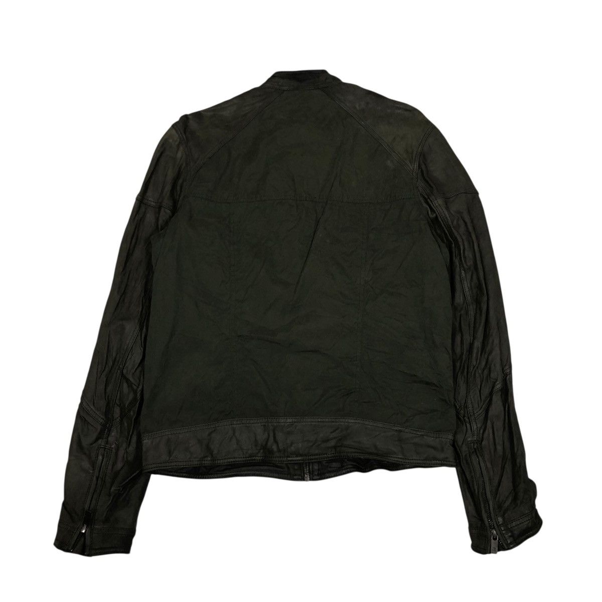 Scotch & Soda 🔥VINTAGE GENUINE LEATHER JACKET BIKER MADE WITH LOVE Size US M / EU 48-50 / 2 - 2 Thumbnail