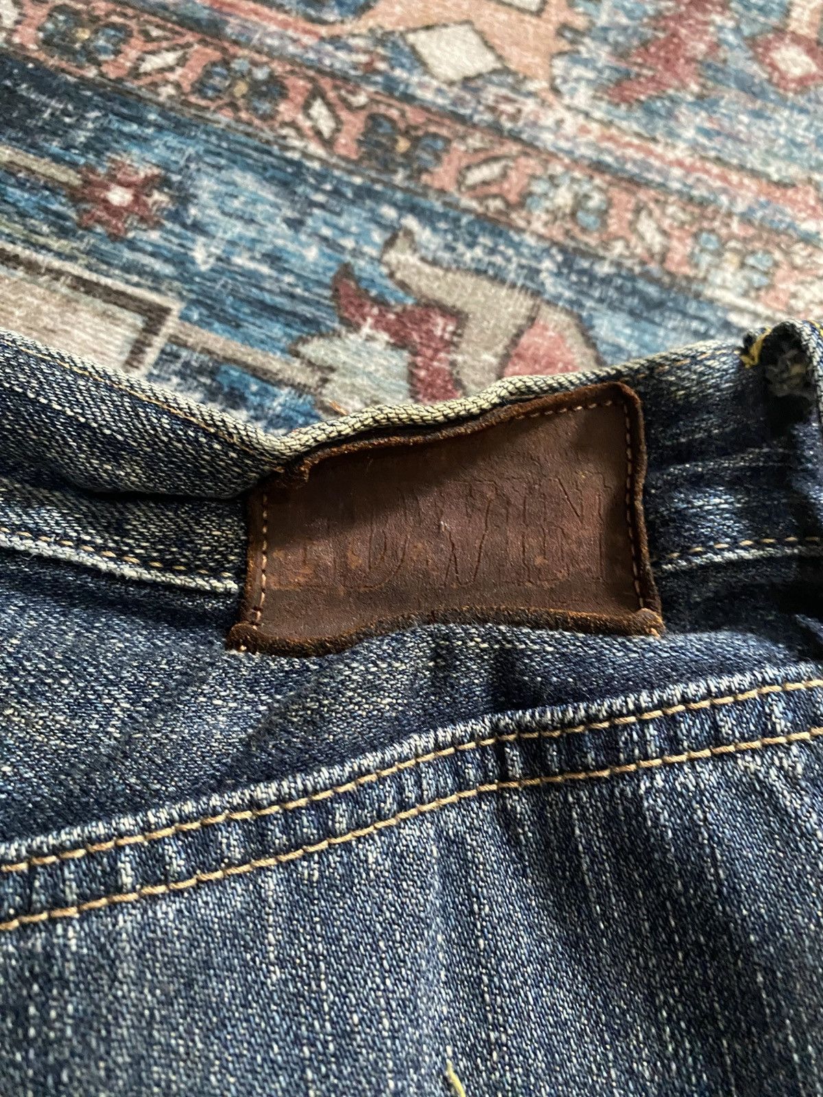 Edwin Vintage Edwin Selvedge Distressed Jeans Size US 30 / EU 46 - 5 Thumbnail