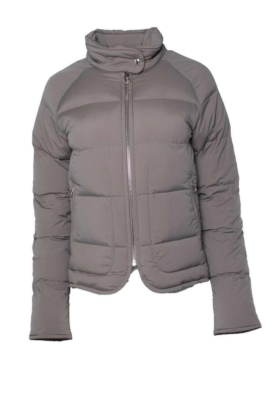 Hermes Hermes, Piumino extra-light puffer coat in taupe Size S / US 4 / IT 40 - 1 Thumbnail