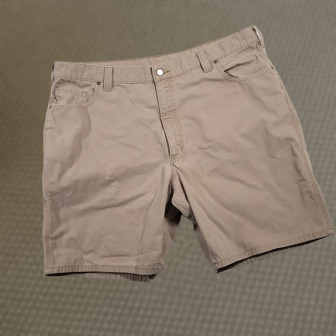 Carhartt VINTAGE Carhartt Shorts Mens 42 Khaki Original Fit Ripstop Workwear Carpenter Utility Size US 42 / EU 58 - 1 Thumbnail