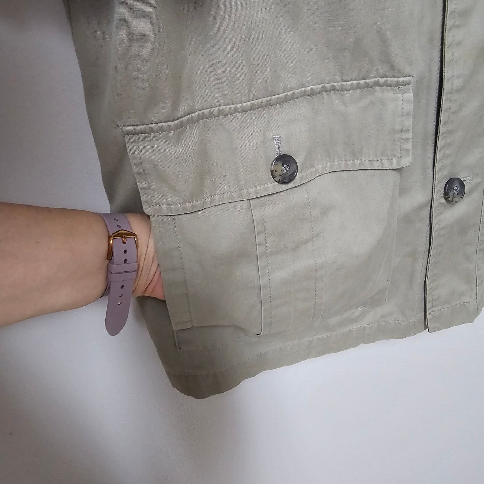 Barneys New York Barney's Men's Safari Tan Jacket Size Medium Size US M / EU 48-50 / 2 - 5 Thumbnail