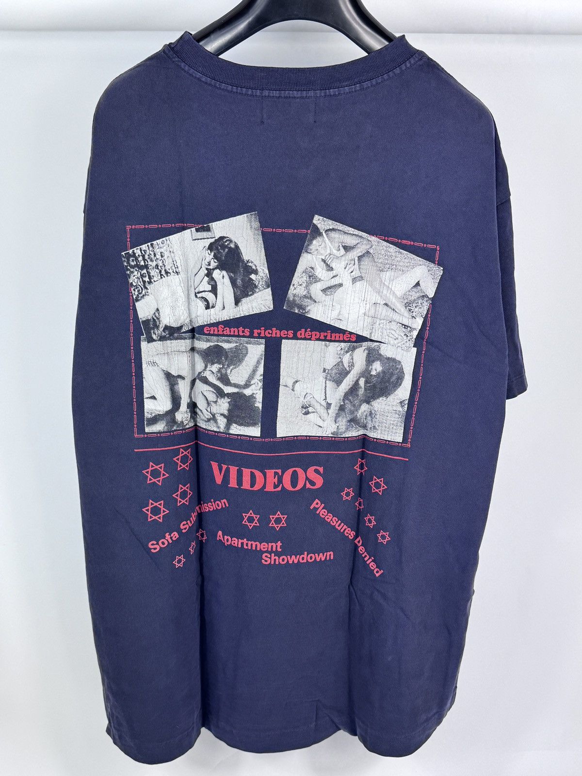 Enfants Riches Deprimes PLEASURES DENIED PRINT T-SHIRT Size US XXL / EU 58 / 5 - 2 Thumbnail