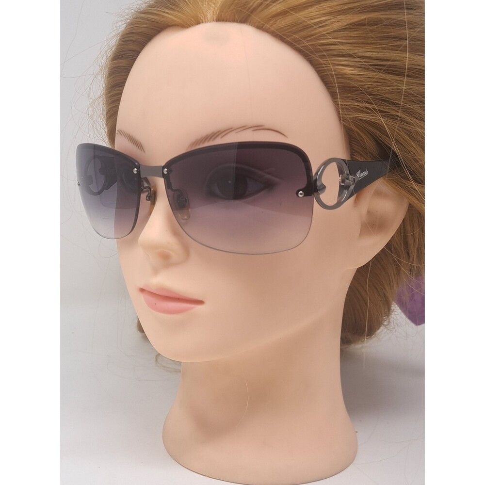 Gucci Gucci Women's Vintage Sunglasses Y2K Purple Gradient GG2836 Size ONE SIZE - 8 Thumbnail