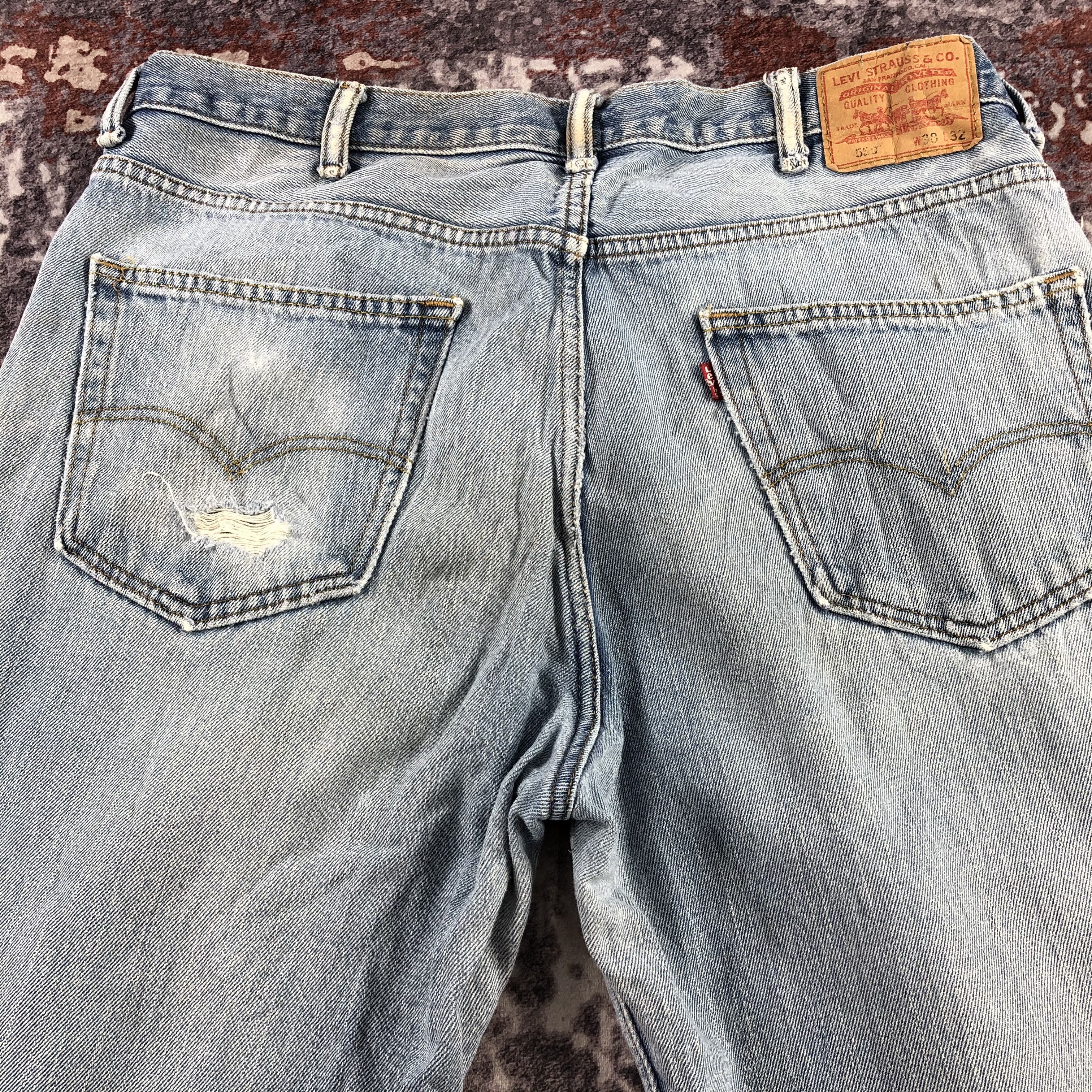 Levi's × Vintage Vintage Blue Wash Levis 550 Jeans-JM3080 Size US 37 - 5 Thumbnail