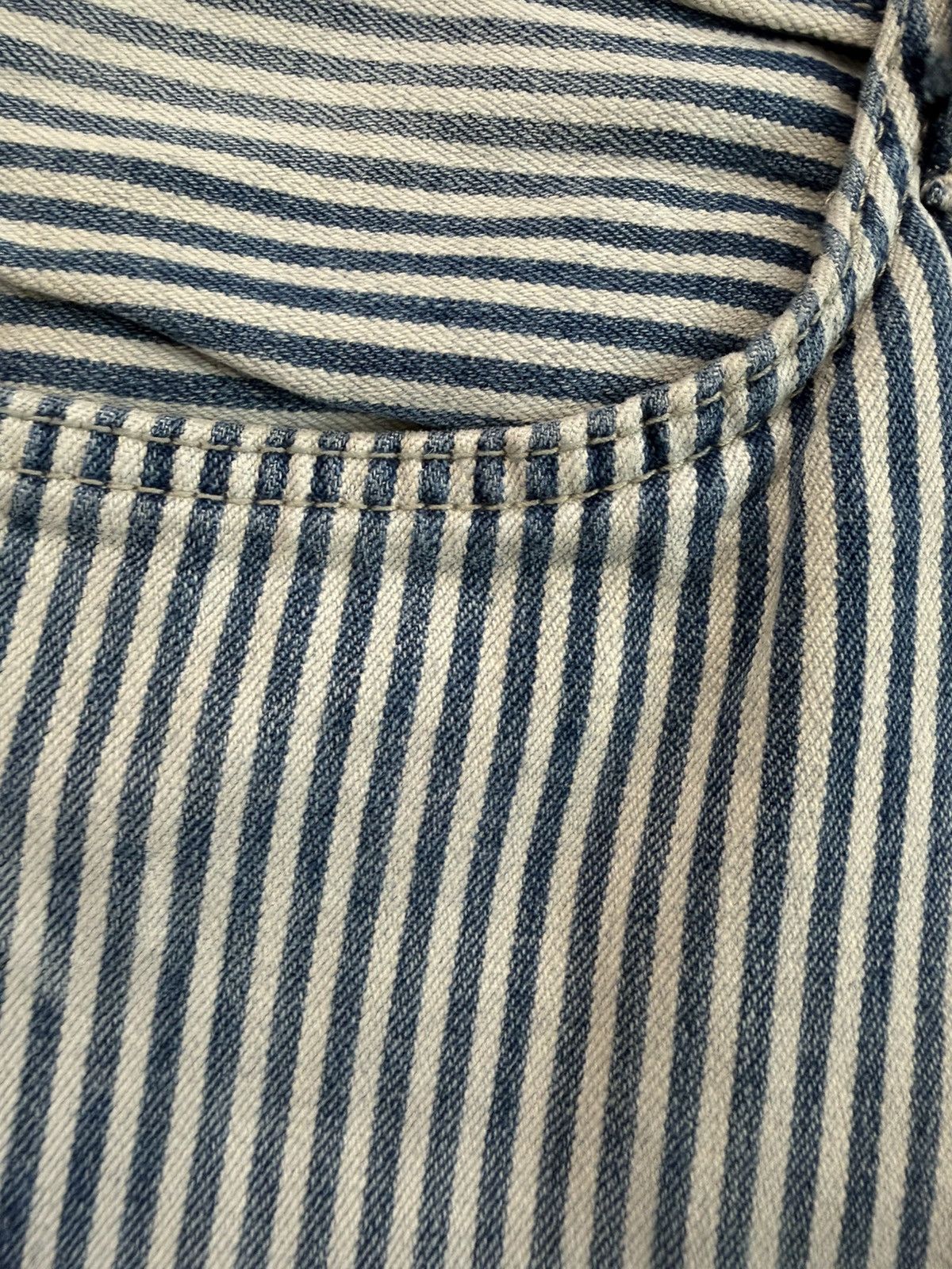 Blue Blue Japan Blue Blue Japan - Hickory Backlace Sailor Denim Size US 30 / EU 46 - 3 Thumbnail