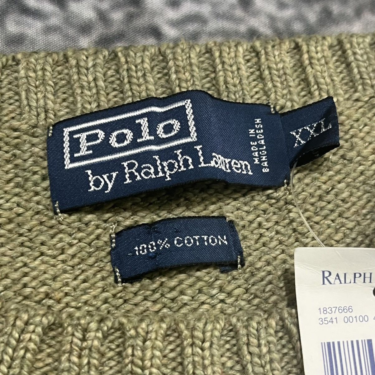 Polo Ralph Lauren Vintage Polo Ralph Lauren Small Pony Preppy Crewneck Sweater Size US XXL / EU 58 / 5 - 7 Thumbnail