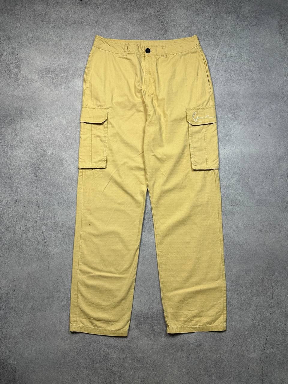Karl Kani Vintage Karl Kani Cargo Pants, Size L – 90s Hip-Hop Style Size US 34 / EU 50 - 1 Thumbnail