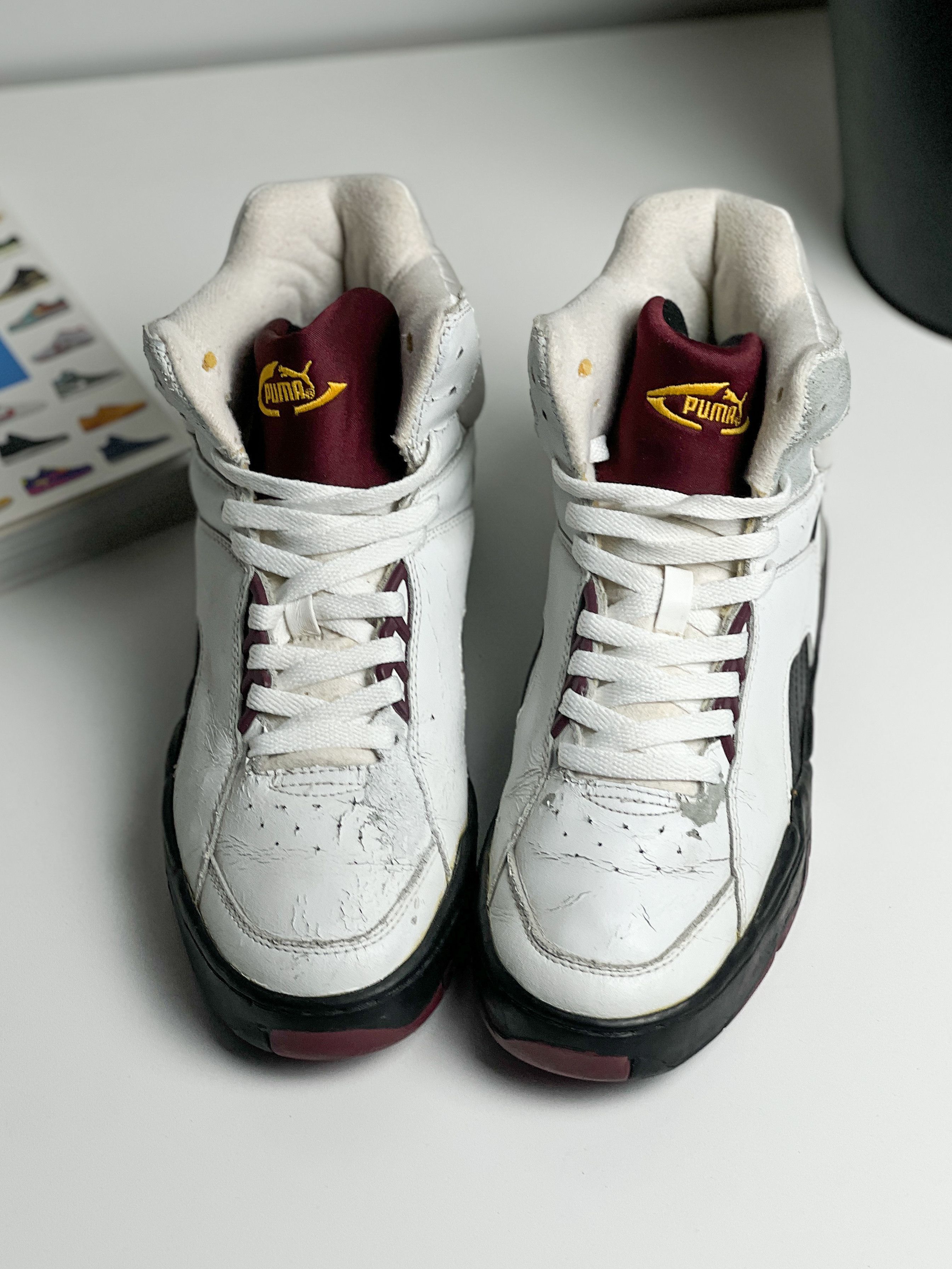 Puma Puma Trinomic High Top Basketball Vintage Size US 9.5 / EU 42-43 - 3 Thumbnail