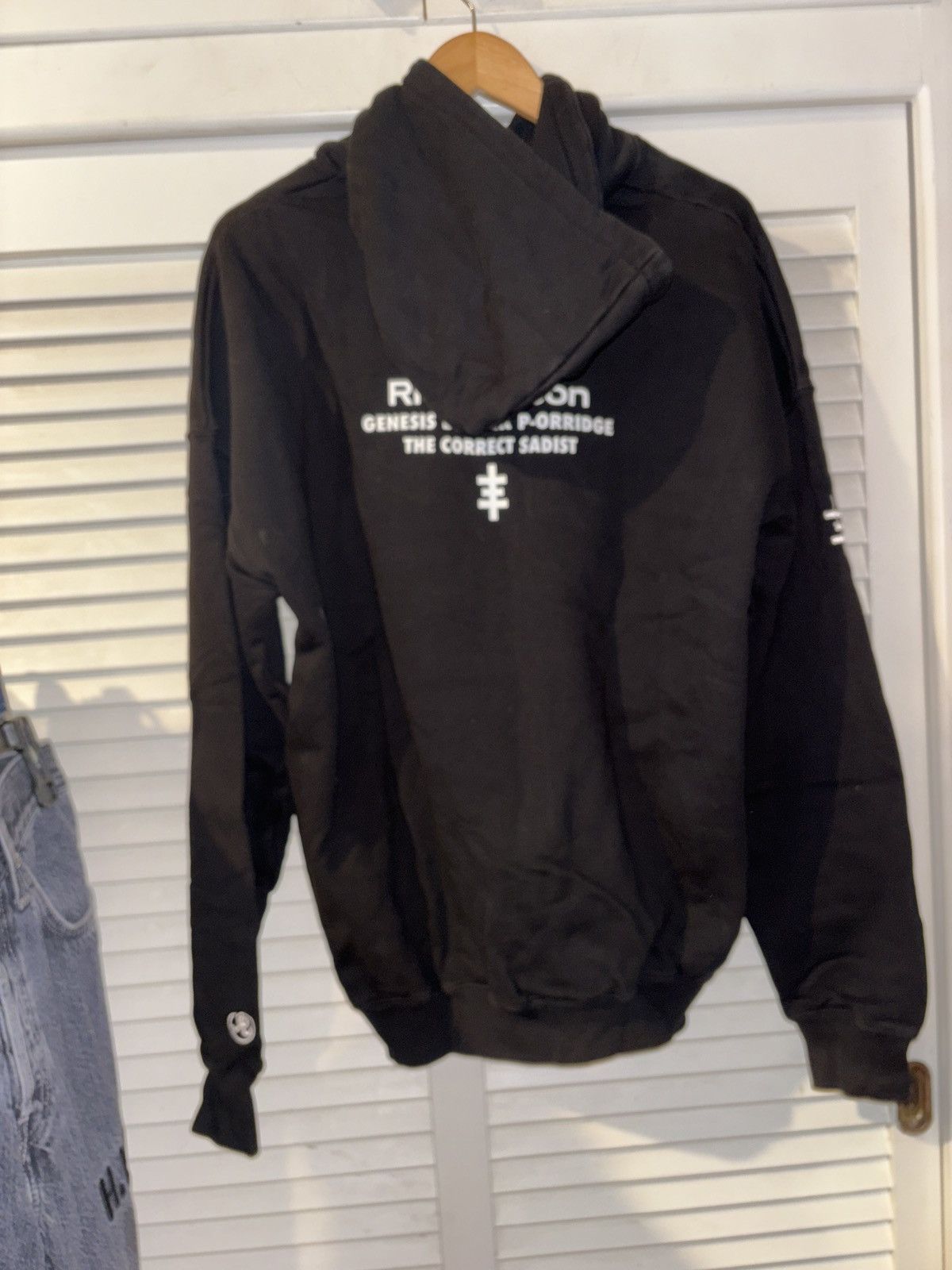 Richardson Richardson black hoodie size 4 screen print embroidery Size US XL / EU 56 / 4 - 3 Thumbnail