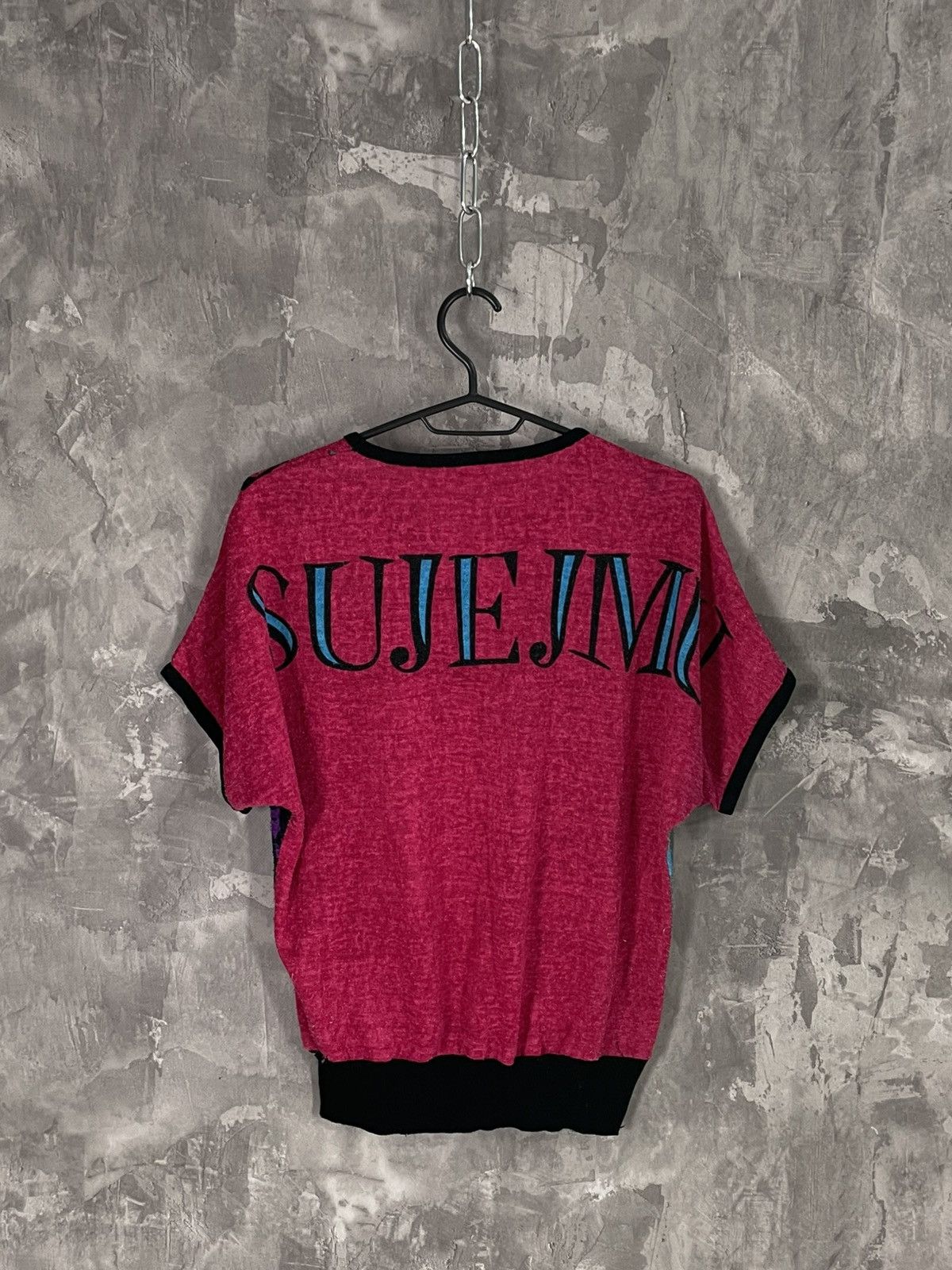 Japanese Brand Avant Garde Vintage Art Streetwear Crop Sweater Size US M / EU 48-50 / 2 - 8 Thumbnail