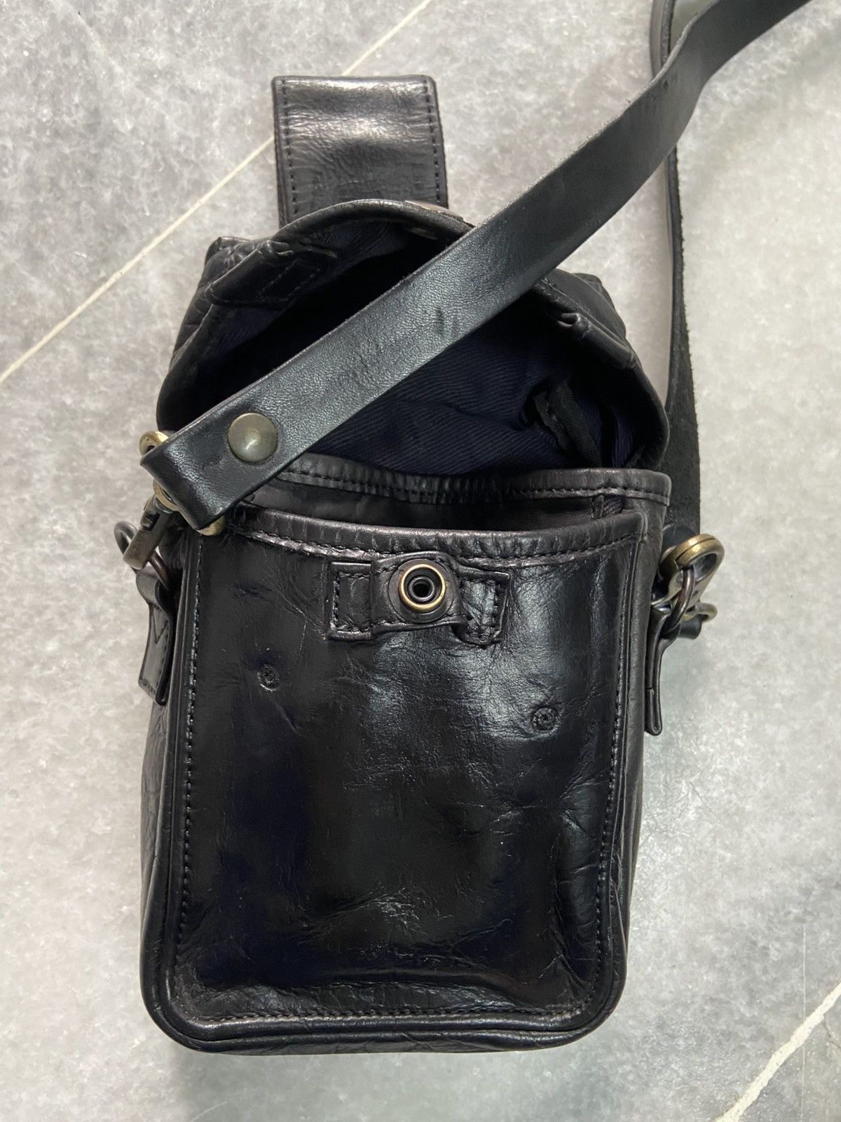 Porter Porter Yoshida Leather pouch Or Belt Shoulder Bag Black Size ONE SIZE - 10 Thumbnail