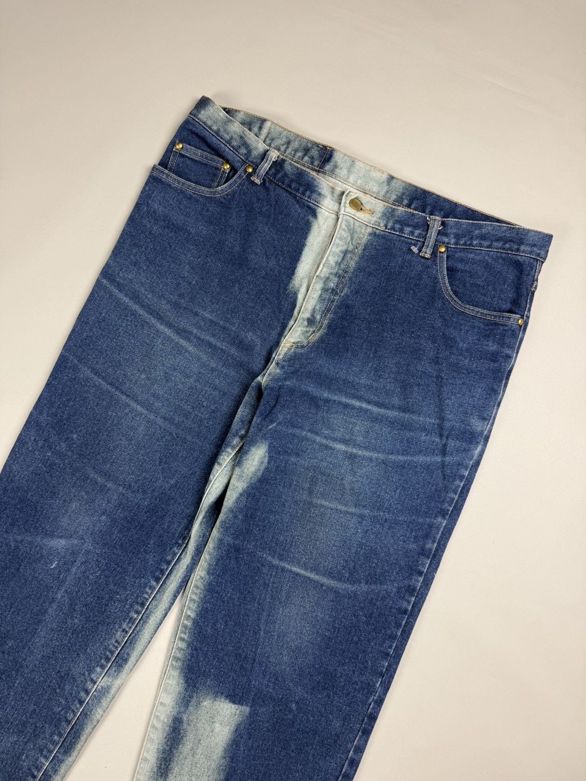 Designer × Japanese Brand Mike Men’s Japan Boiled Denim Jeans Size 40 36 Size US 40 / EU 56 - 4 Thumbnail