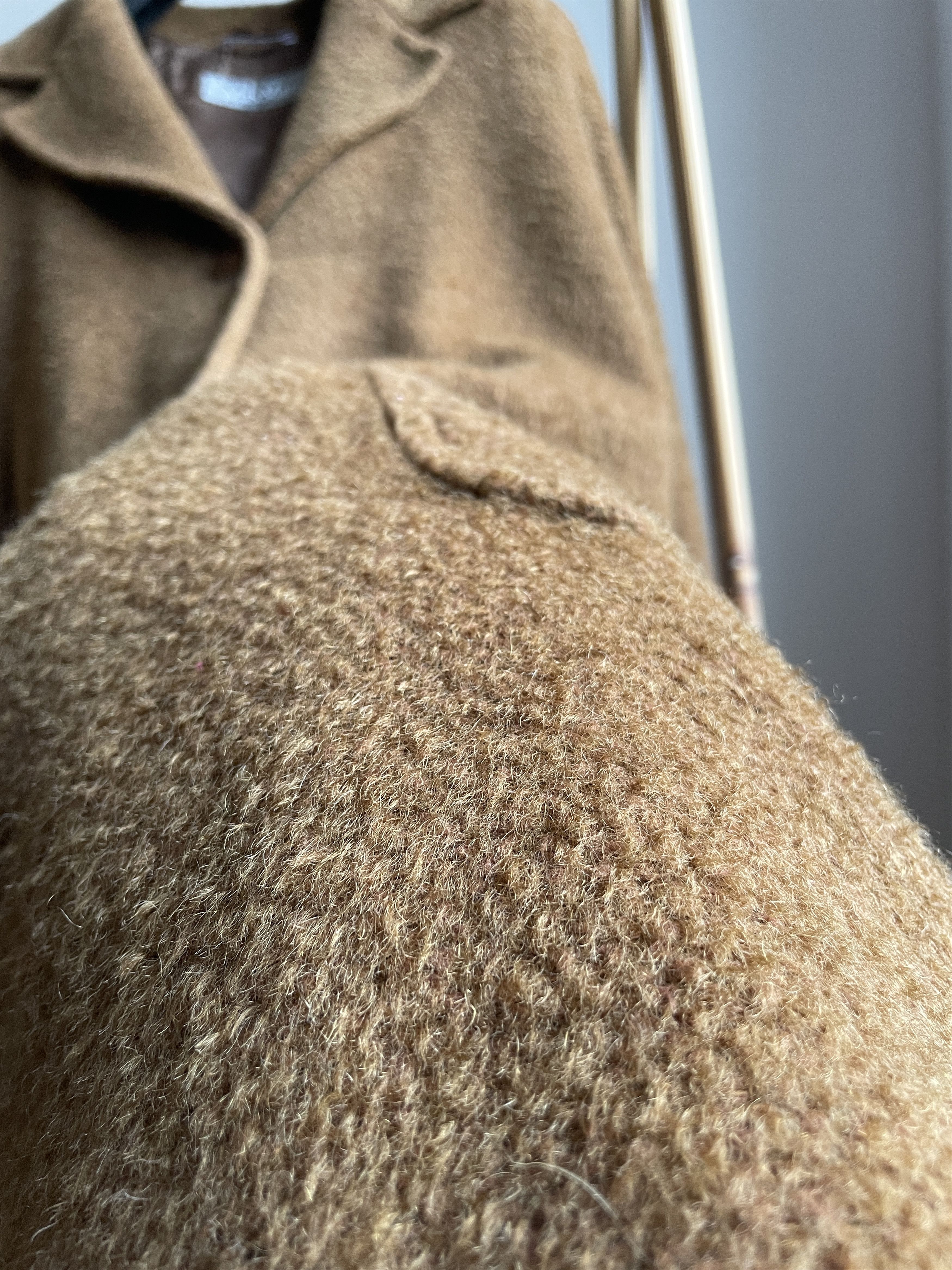 Max Mara Max Mara Mohair Wool Blend Brushed Coat Size M / US 6-8 / IT 42-44 - 6 Thumbnail
