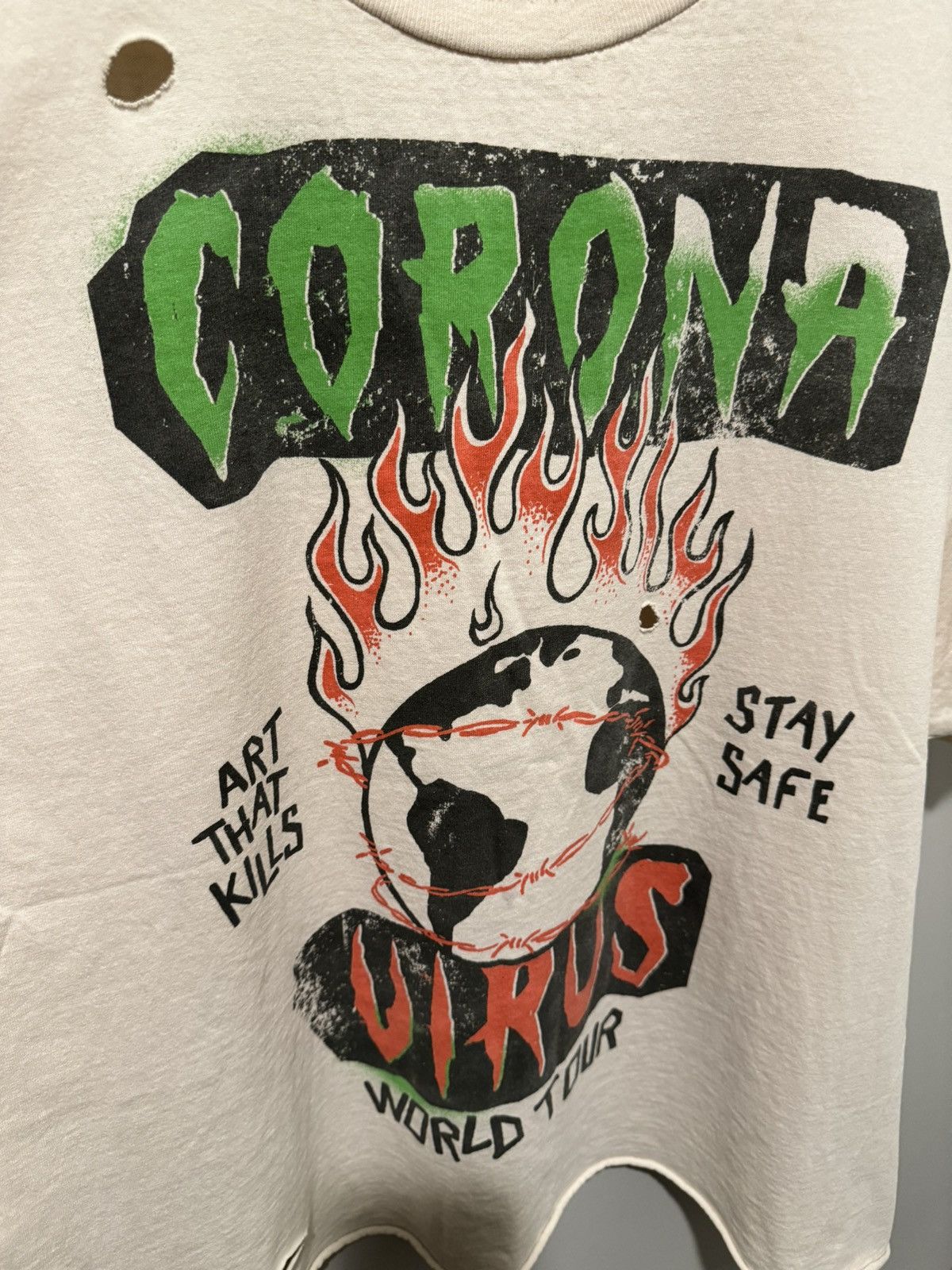 Gallery Dept. Gallery Dept. Coronavirus Tee Size US XL / EU 56 / 4 - 2 Thumbnail