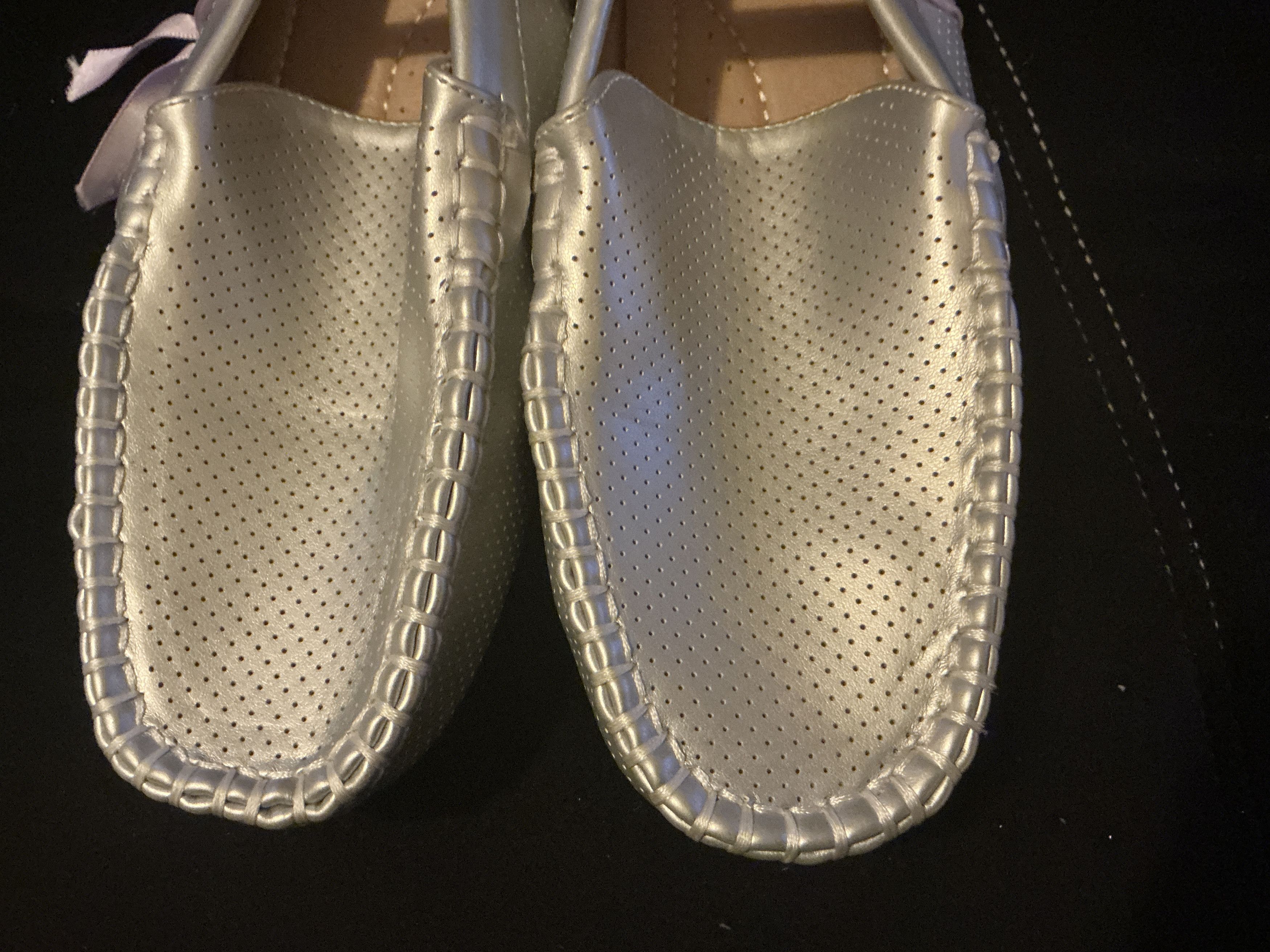 Other Silver Comfortfear Loafers Size 8 -, $40 OBO! Size US 8 / IT 38 - 9 Thumbnail