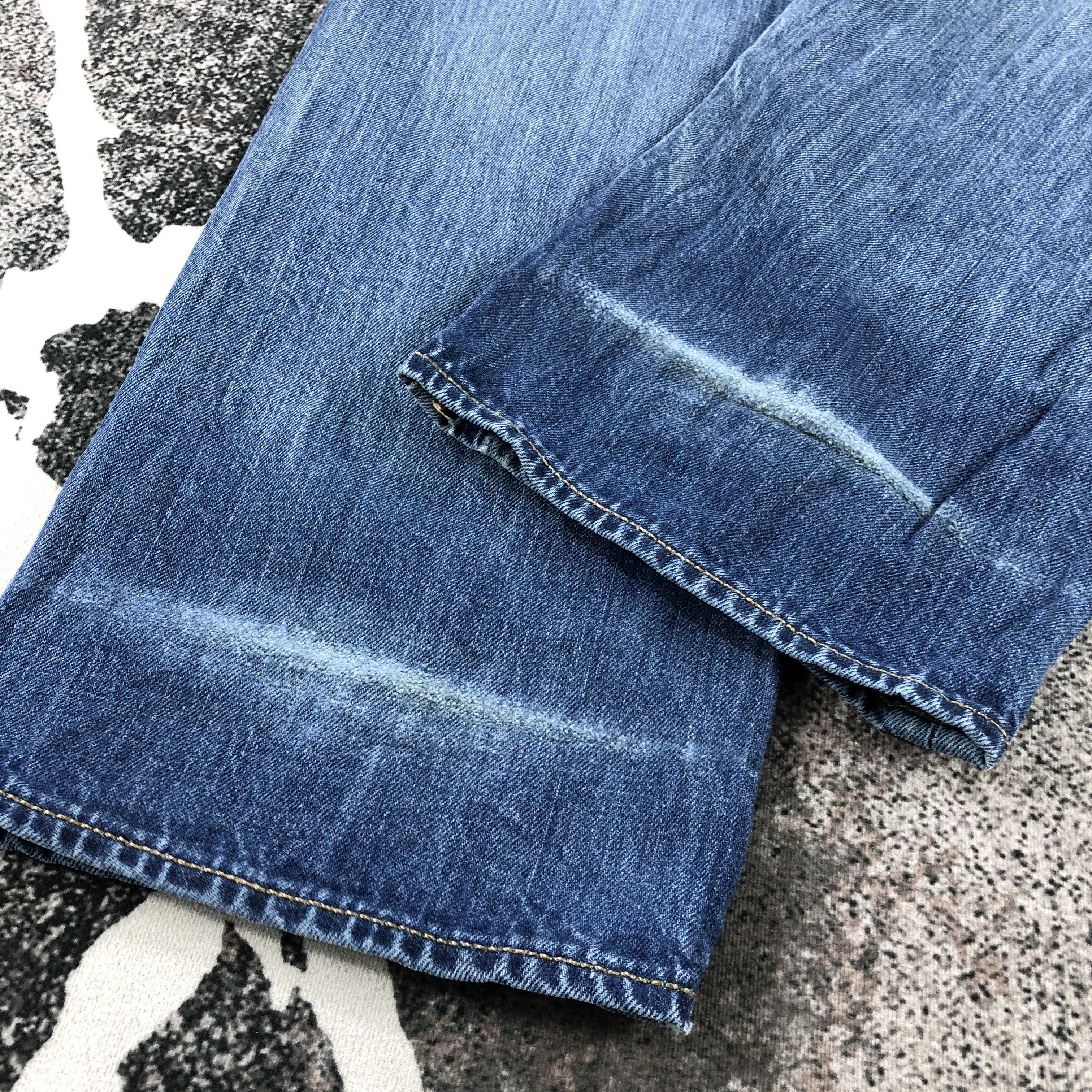 Levi's Levis 501 Jeans Blue Wash Denim KJ1125 Size US 36 / EU 52 - 5 Thumbnail