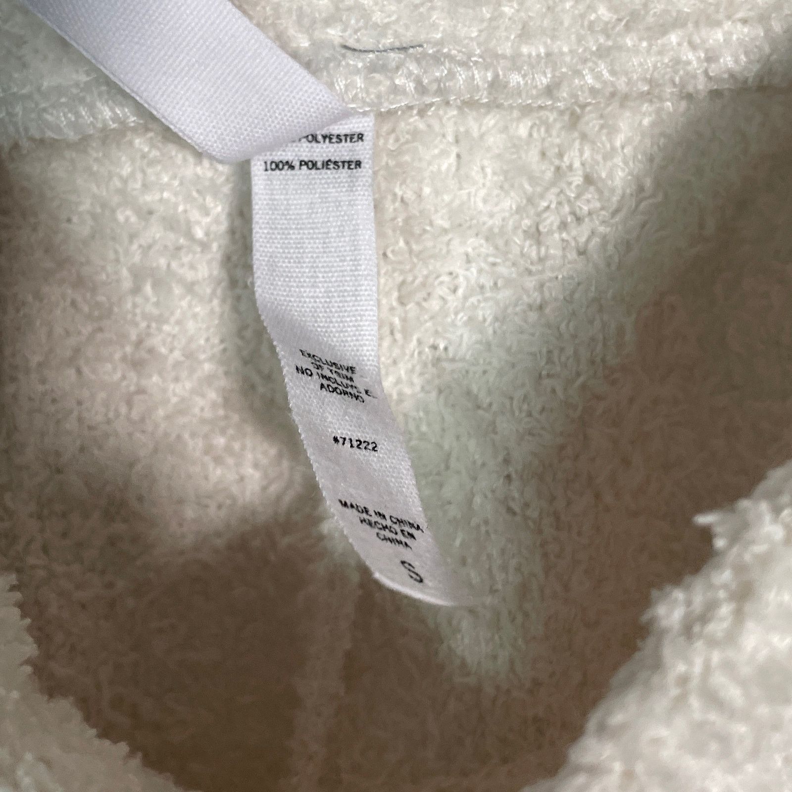 Steve Madden Steve Madden Pull-on Chenille Sleep Shorts ivory small Size 27" / US 4 / IT 40 - 3 Thumbnail
