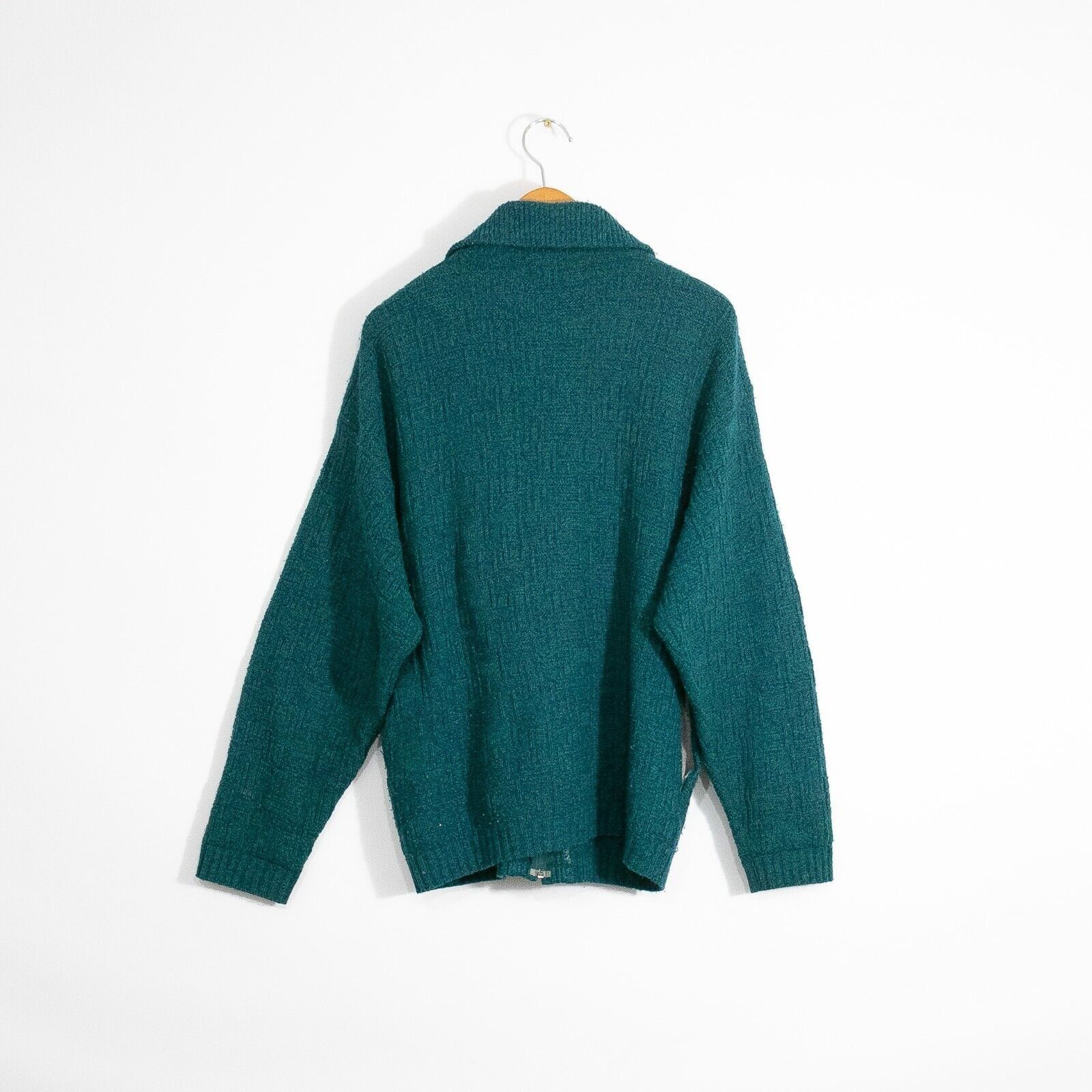 London Fog × Vintage Vintage London Fog Zip Up Acrylic Sweater Medium - Collared Size US M / EU 48-50 / 2 - 4 Thumbnail