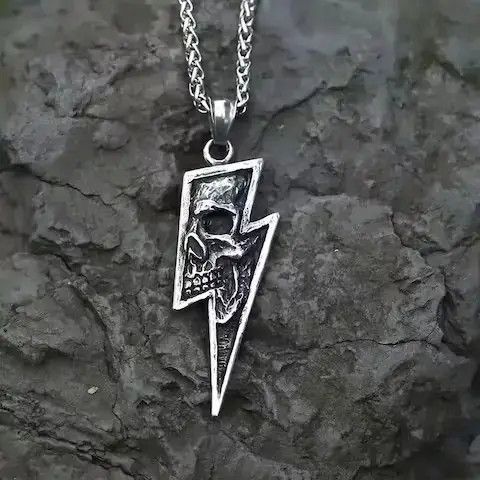 Other Gothic Skull Pendant Necklaces Size ONE SIZE - 1 Thumbnail