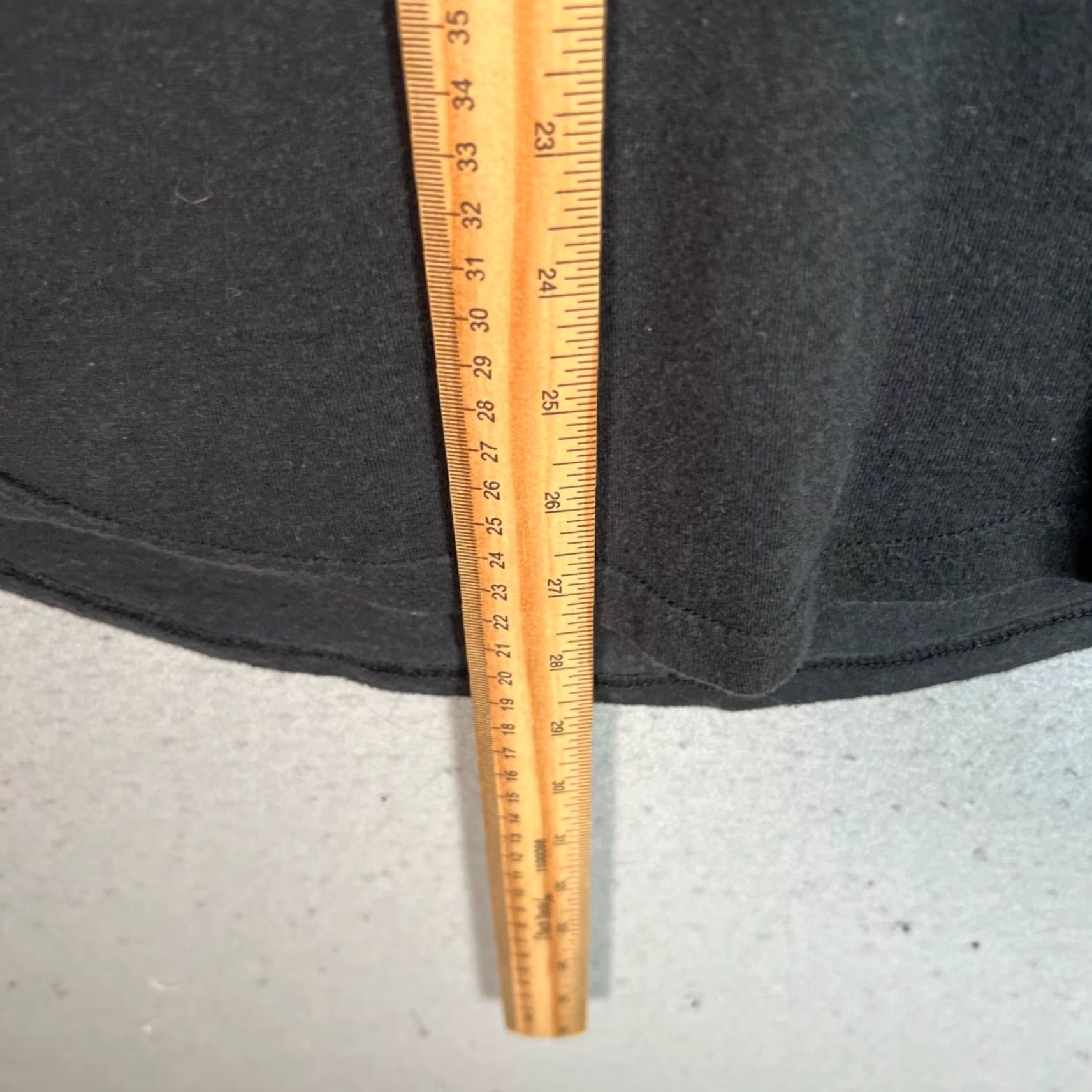 Vintage Black Short Sleeve U Hem Cotton T-Shirt With Pocket Size Medium Size US M / EU 48-50 / 2 - 6 Thumbnail