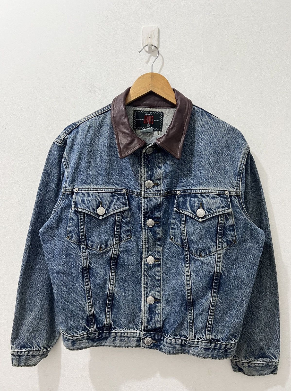 Jean Paul Gaultier 1990’s Jean Paul Gaultier - Cropped Trucker Denim Jacket Size US S / EU 44-46 / 1 - 1 Thumbnail