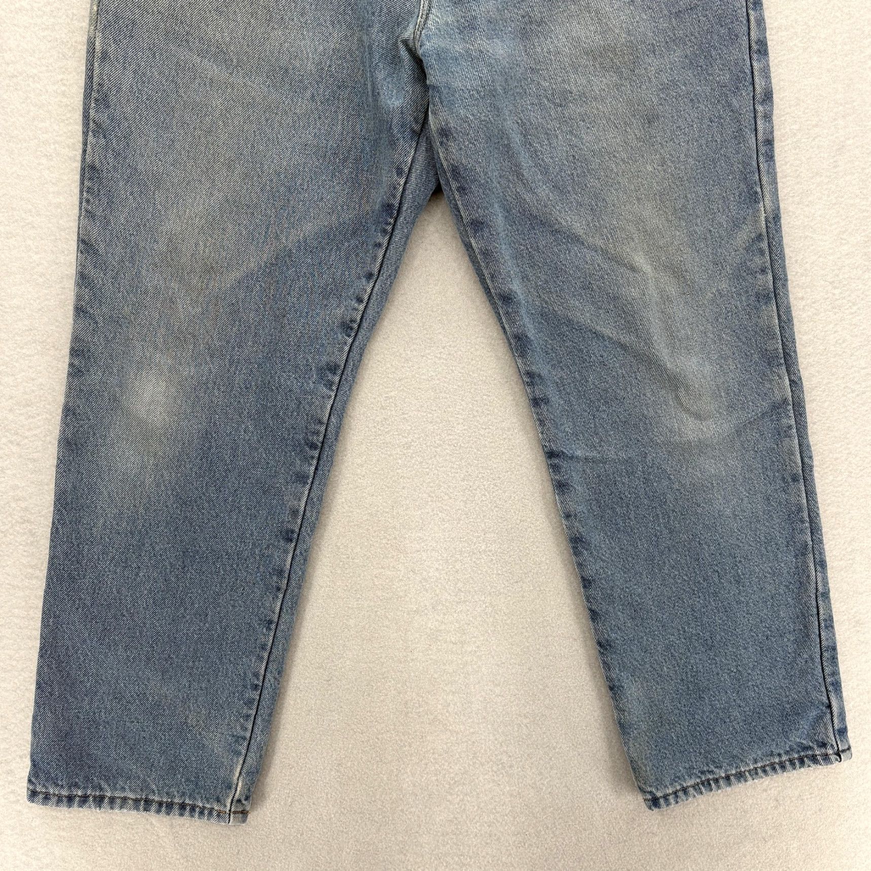 Vintage VINTAGE L.L. Bean Classic Fit Jeans Mens 34x29 Blue Medium Wash Denim Flannel Lined Work Size US 34 / EU 50 - 3 Thumbnail