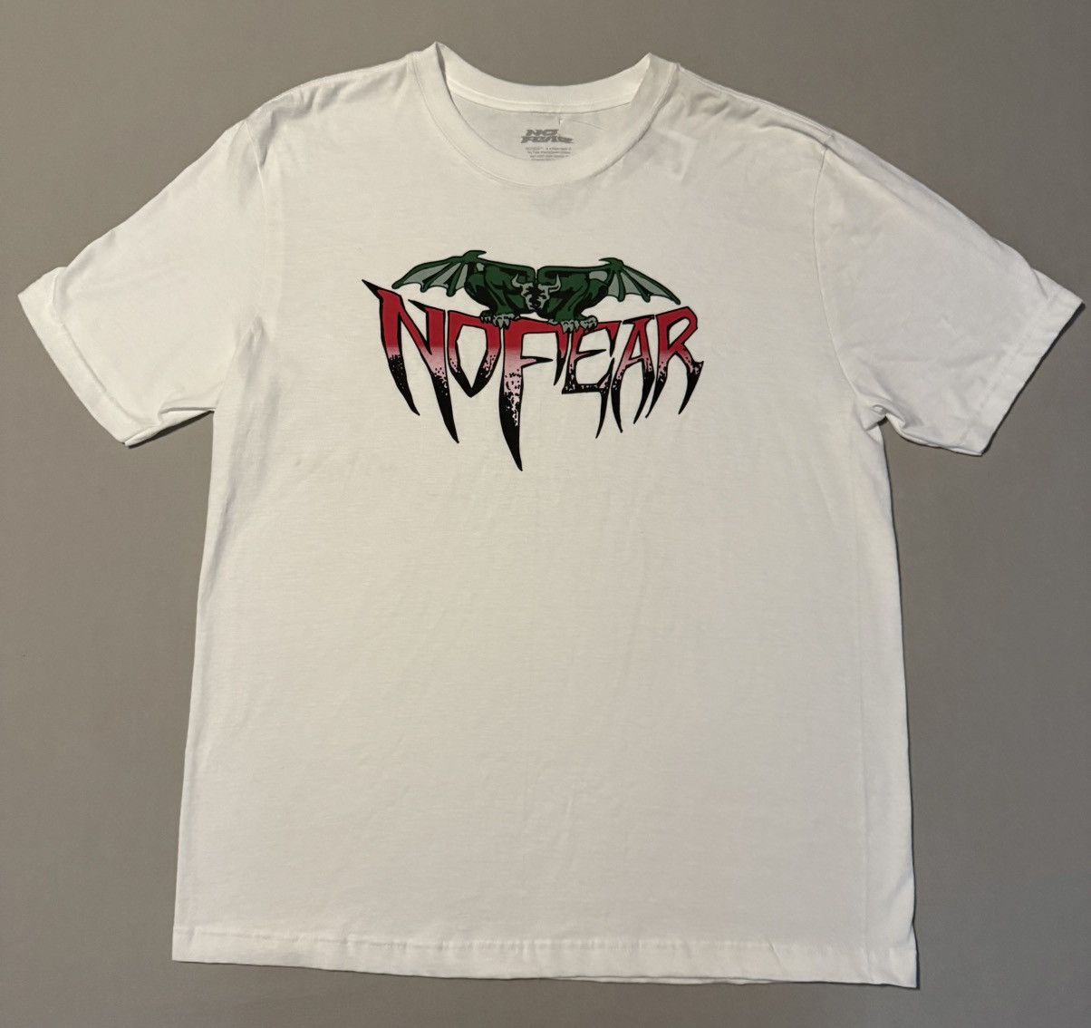 No Fear No Fear Gargoyle Graphic Tee T-Shirt Brand New DS Size US L / EU 52-54 / 3 - 1 Thumbnail