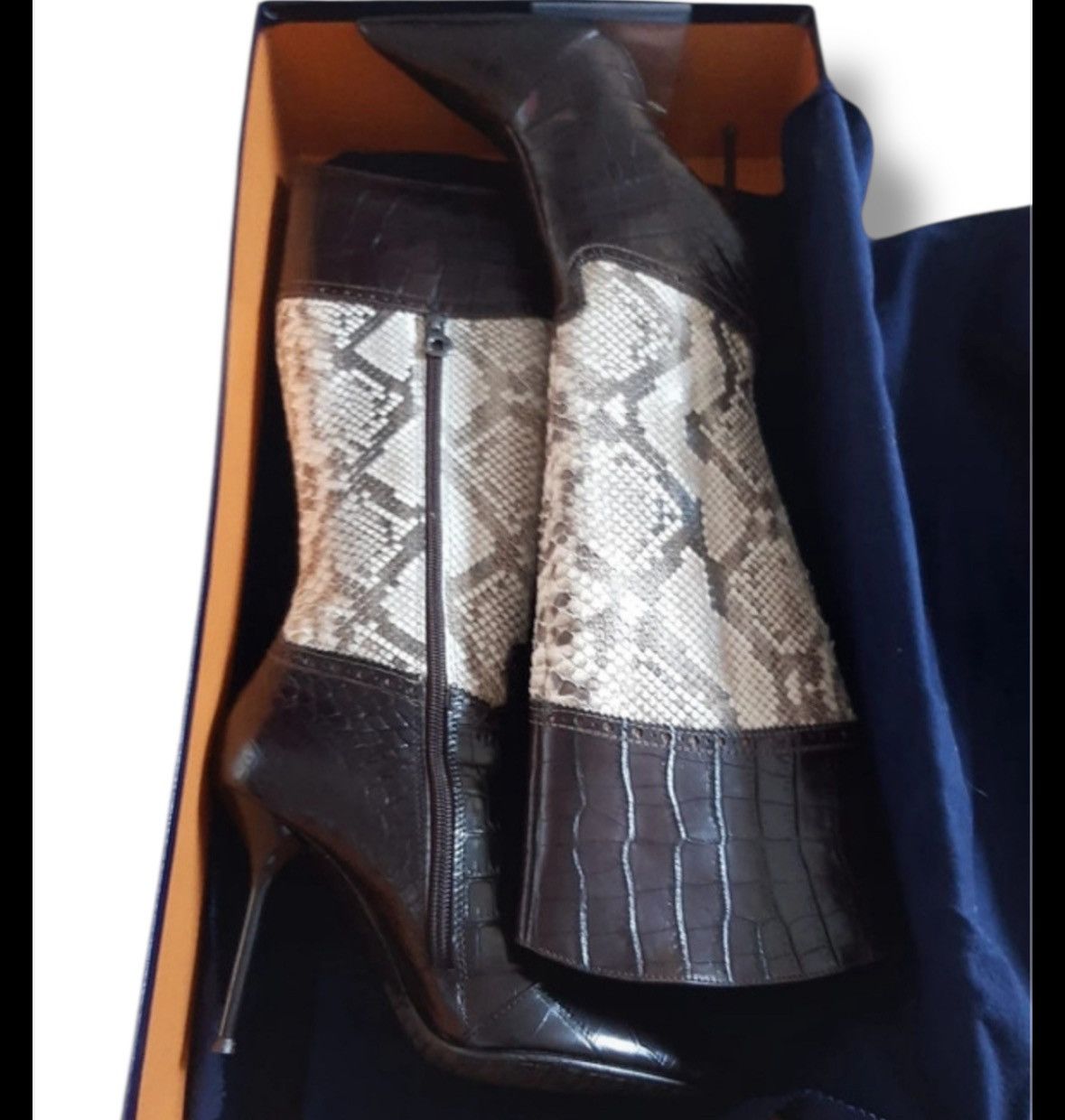 Other Women’s Le Silla Genuine Leather Knee-High Boots 36 Size US 5 / IT 35 - 4 Thumbnail