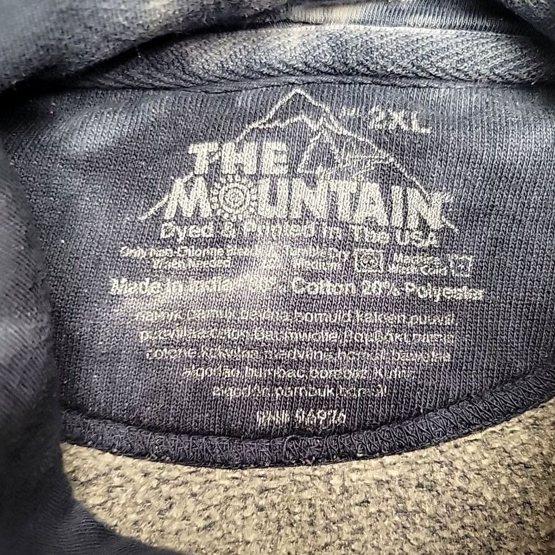The Mountain VINTAGE The Mountain Hoodie Mens XXL Blue Fleece Snowy Owl Nature Outdoor Tie Dye Gorp Size US XXL / EU 58 / 5 - 5 Thumbnail