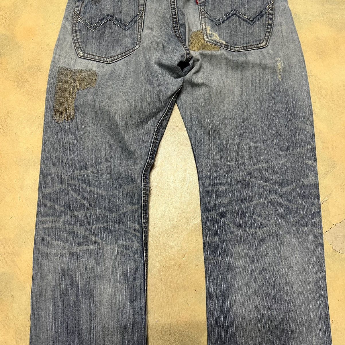 Edwin Edwin Exclusive Vintage Distressed Style Denim Jeans Size US 30 / EU 46 - 16 Thumbnail