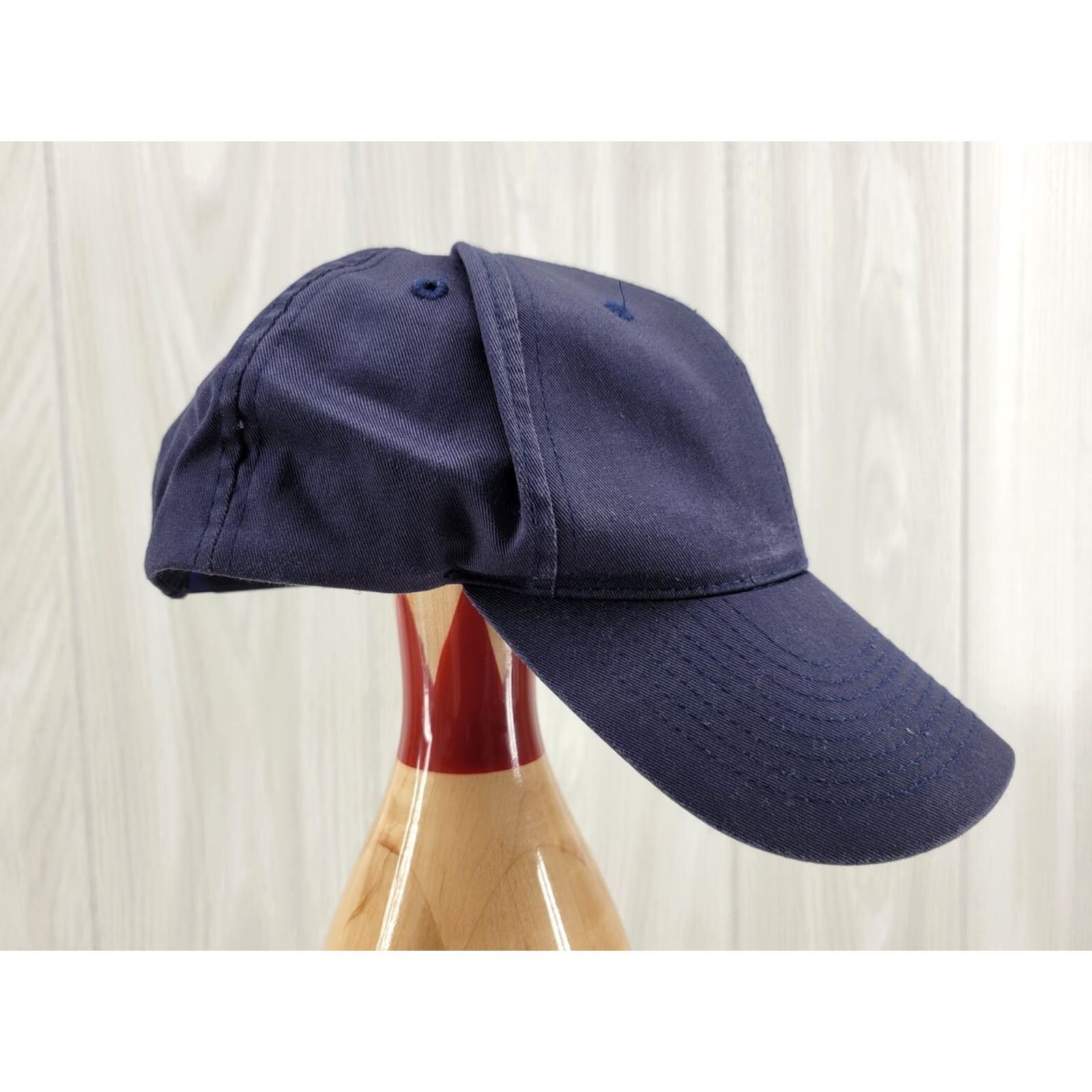 Logo 7 Burger King Embroidered Small Logo Blue Employee Crew Snapback Hat Size ONE SIZE - 4 Thumbnail
