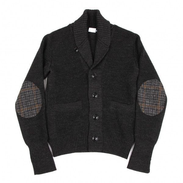 Junya Watanabe Jacket Elbow Patch Wool Knit Black Size US S / EU 44-46 / 1 - 1 Thumbnail