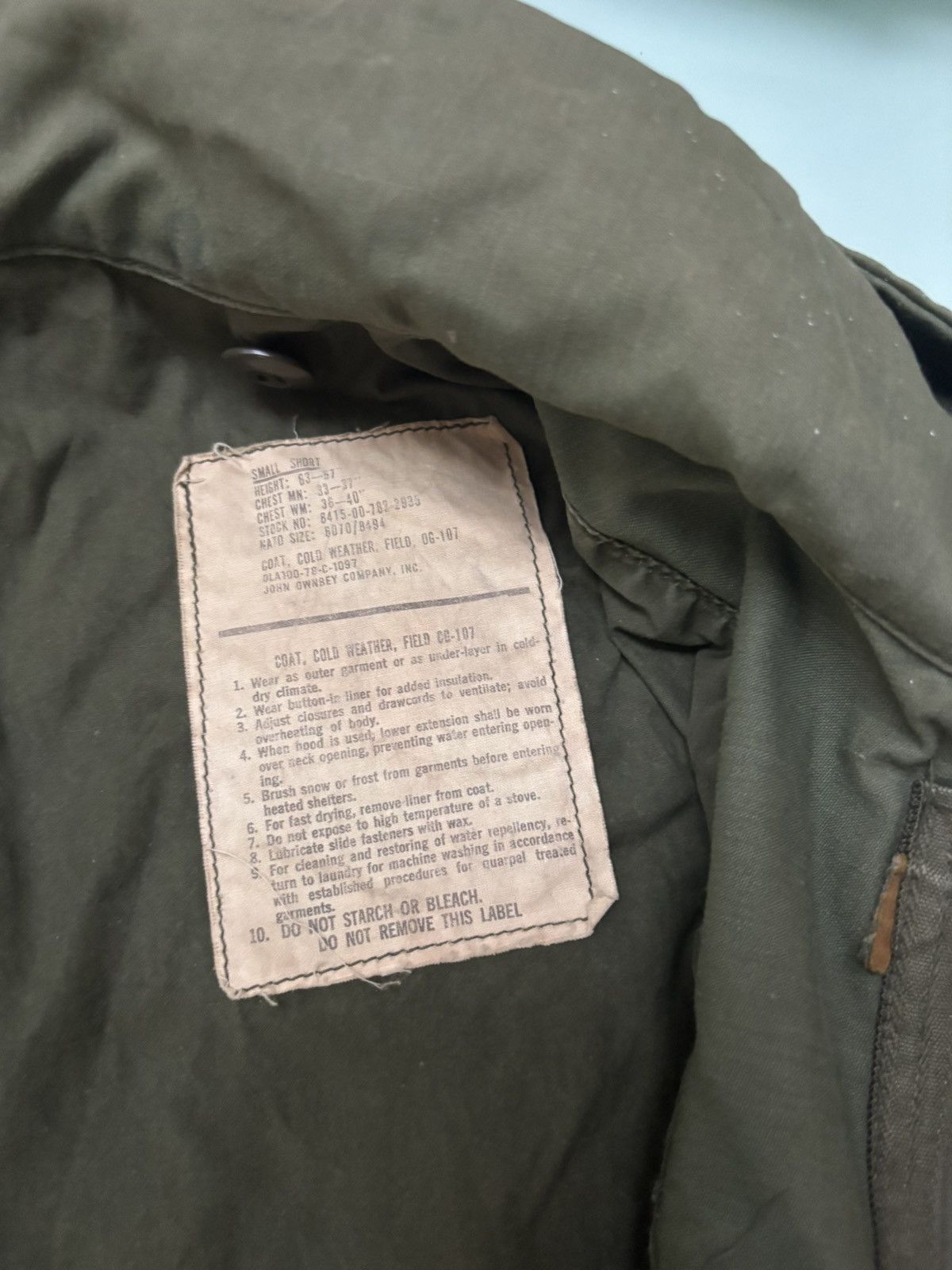 Vintage Old Army jacket Size US L / EU 52-54 / 3 - 1 Thumbnail