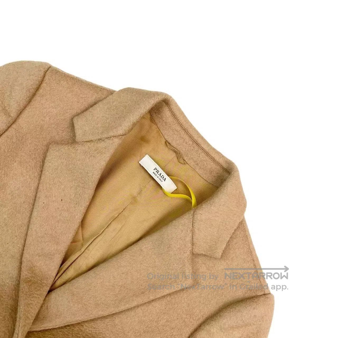 Prada Prada Single-breasted coat| Size XS / US 0-2 / IT 36-38 - 3 Thumbnail