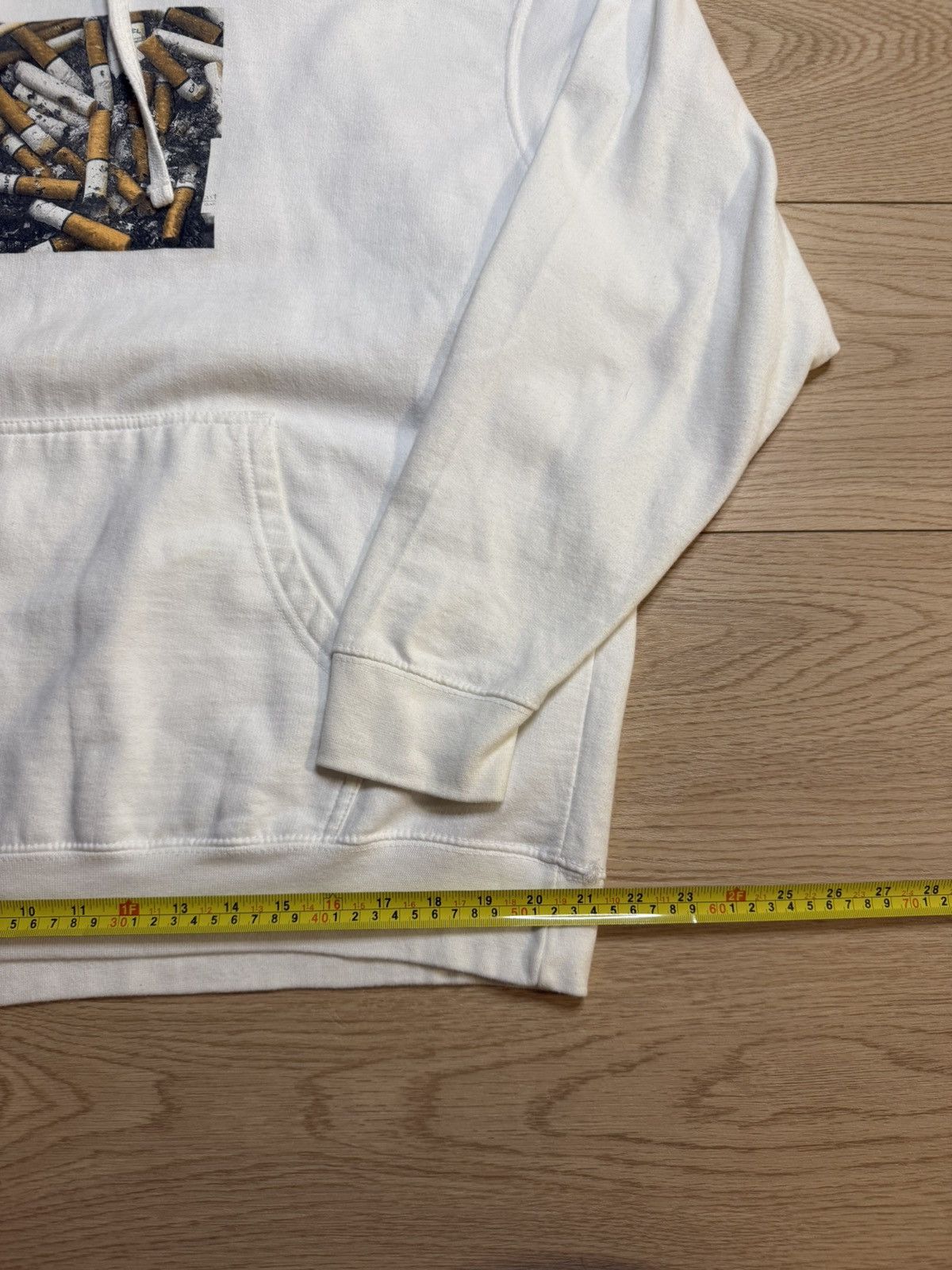 Anti Social Social Club Anti Social Social Club Cigarette White Hoodie Size US L / EU 52-54 / 3 - 3 Thumbnail