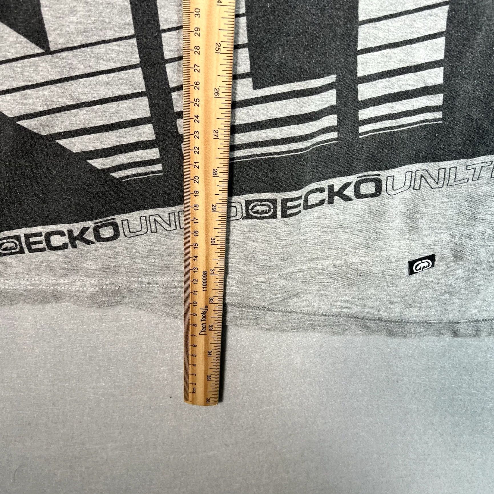 Vintage VINTAGE Ecko Unlimited T Shirt Gray Mens Big 3X 2000s Y2K All Over Print Graphic Tee Shirt Size US XXL / EU 58 / 5 - 3 Thumbnail